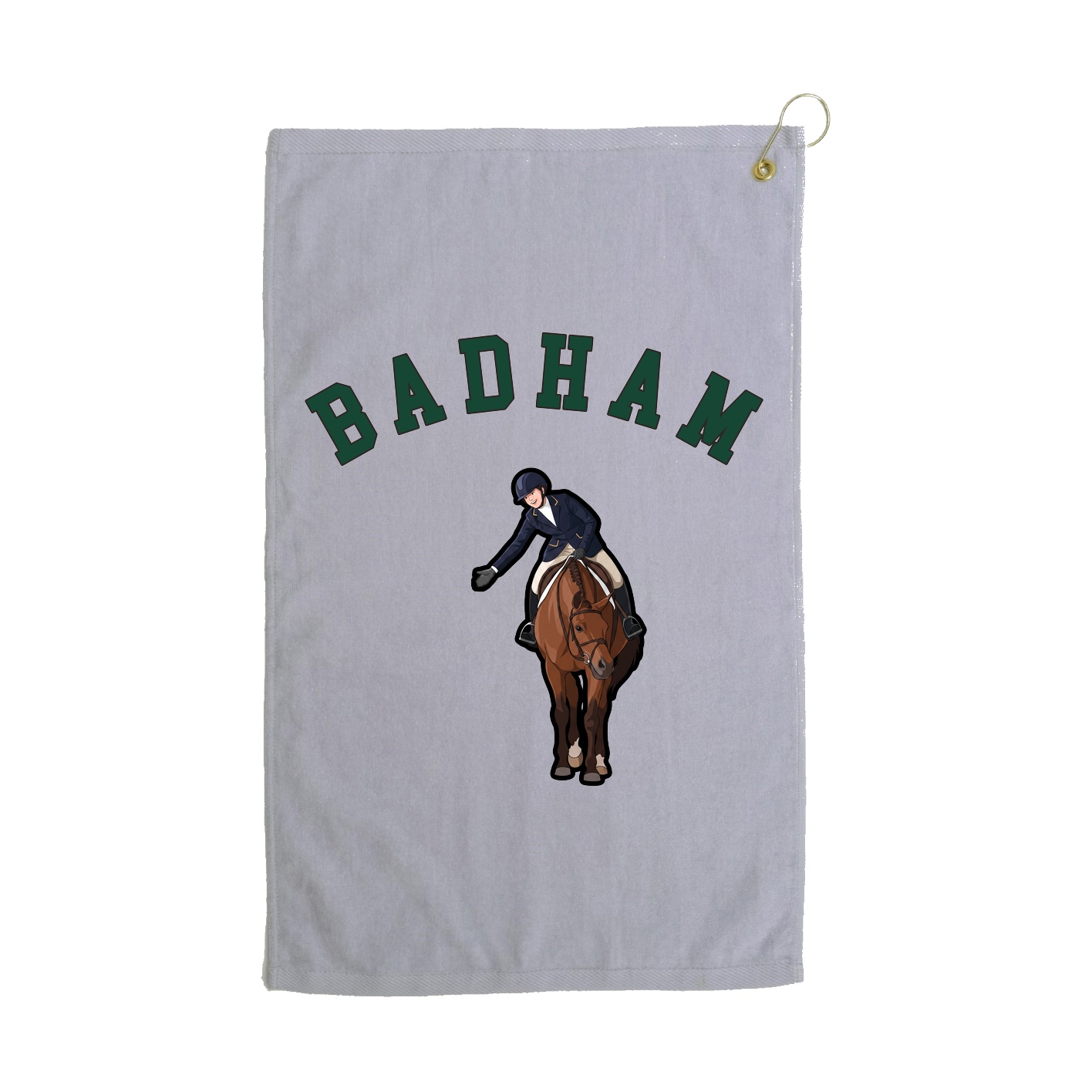 Golf Towel — Shirsey Arch in Grey