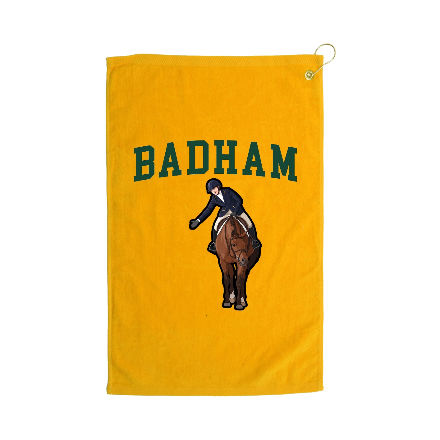 Golf Towel — Shirsey in Gold