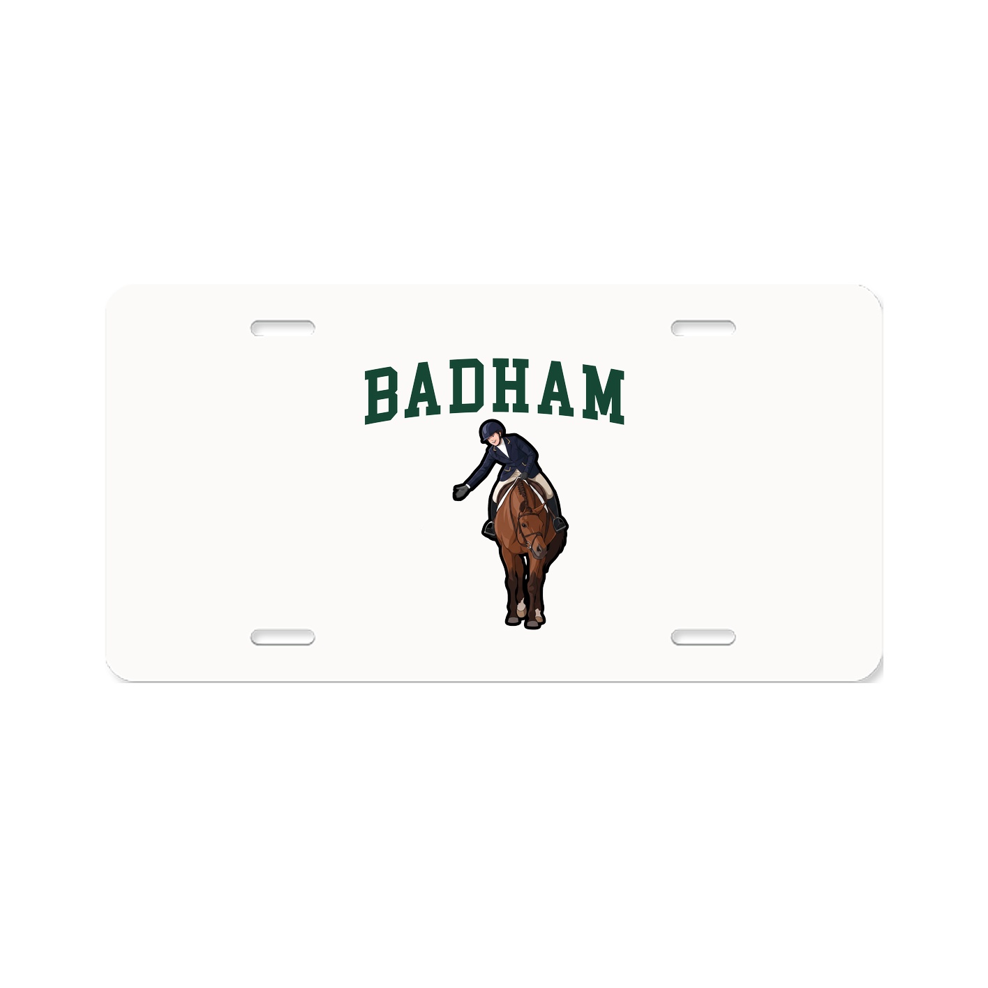 License Plate — Shirsey in Classic