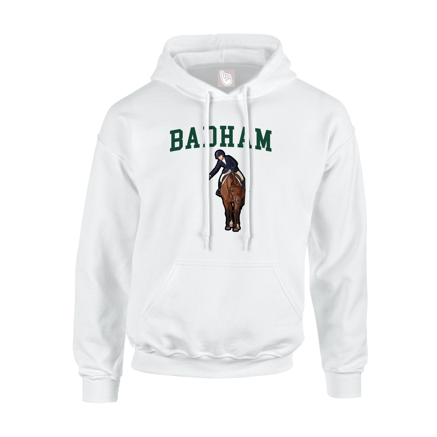 Youth Hoodie — Shirsey in White