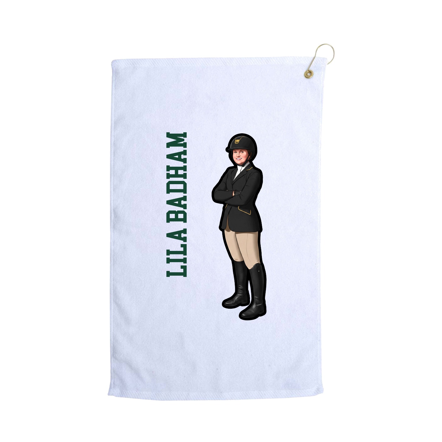 Terry Velour Golf Towel
