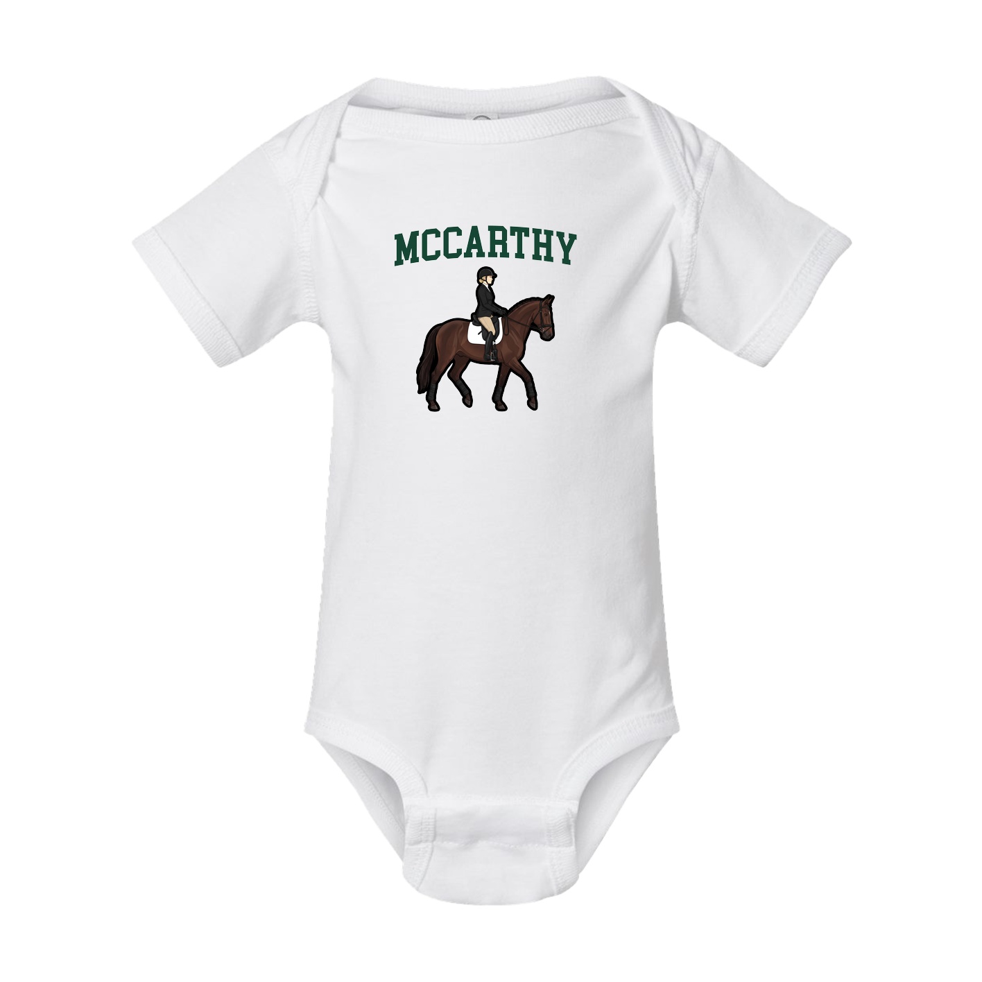 Baby Onesie — Shirsey in White