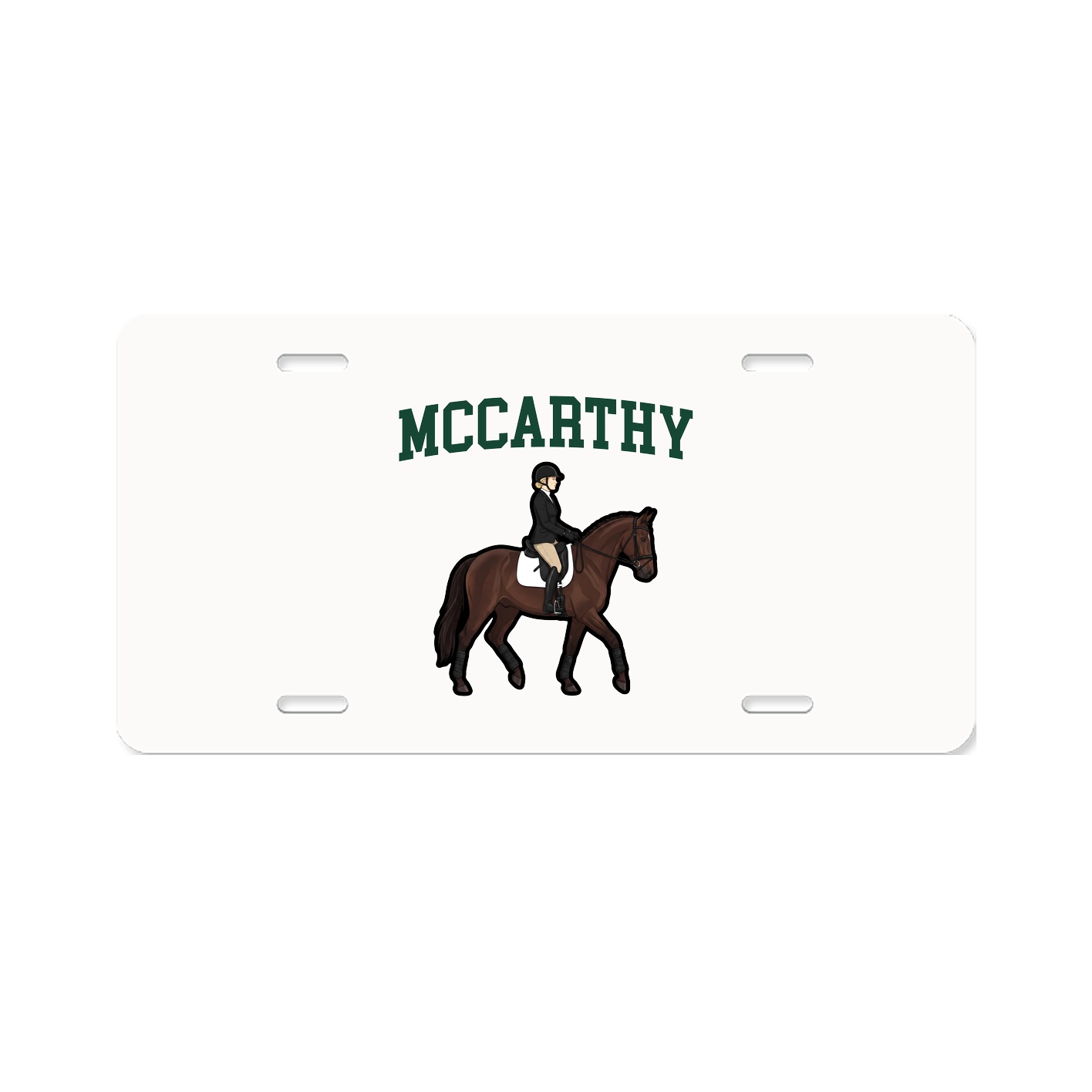License Plate — Shirsey in Classic
