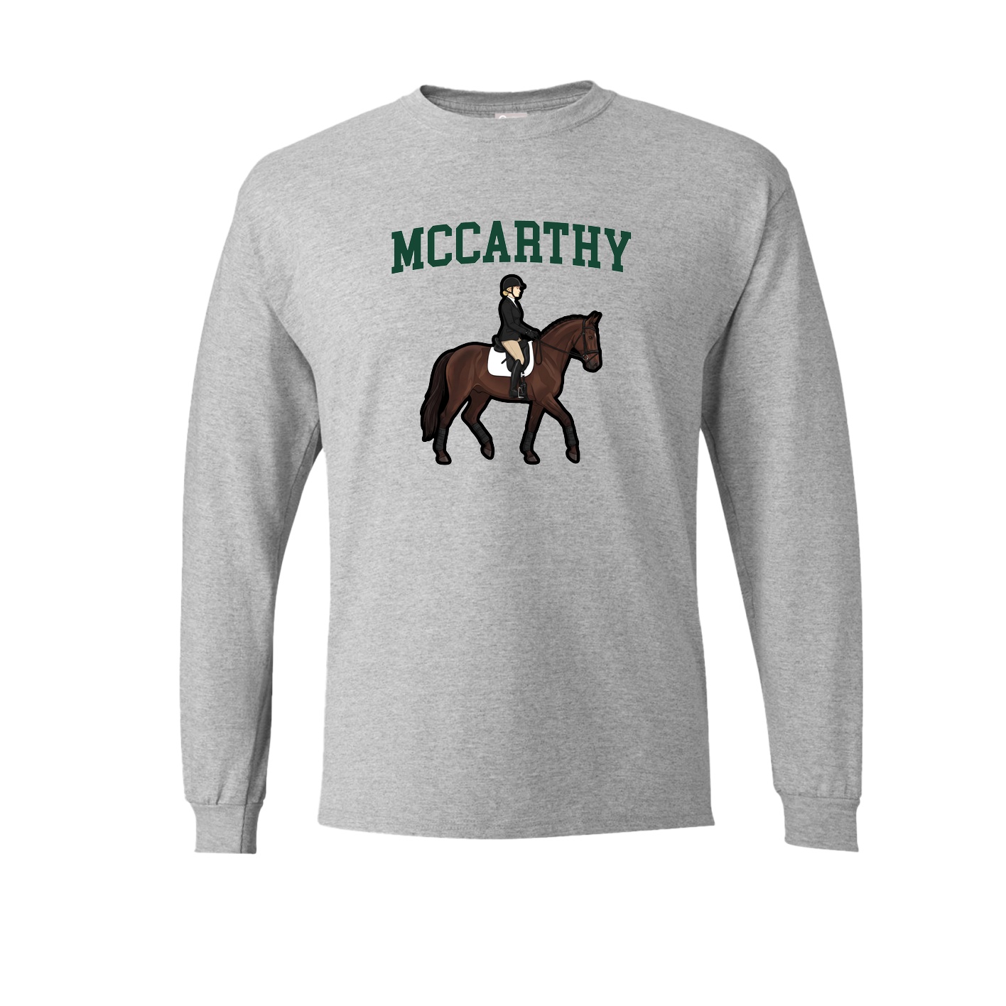 Long Sleeve Tee — Shirsey in Grey