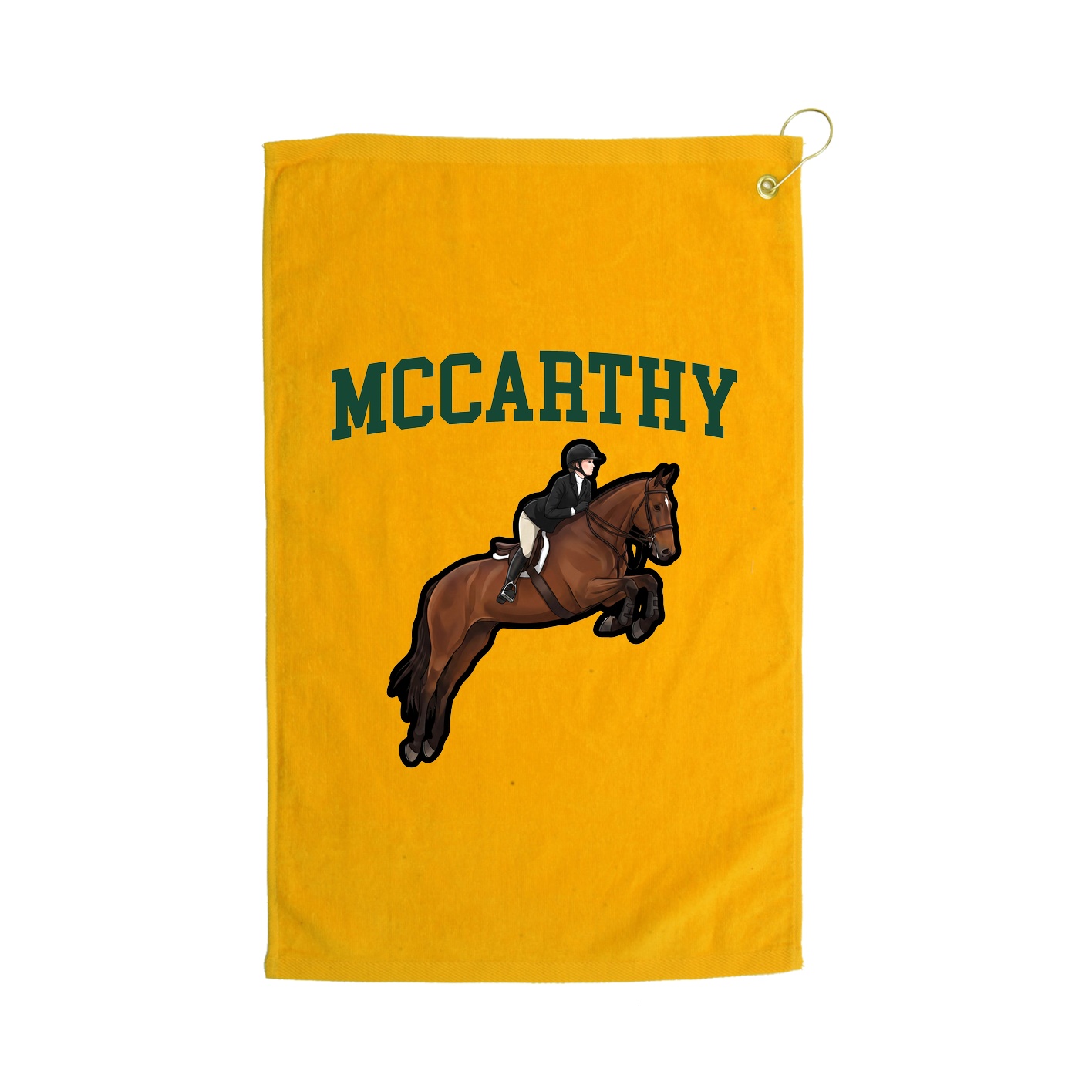 Golf Towel — Shirsey in Gold