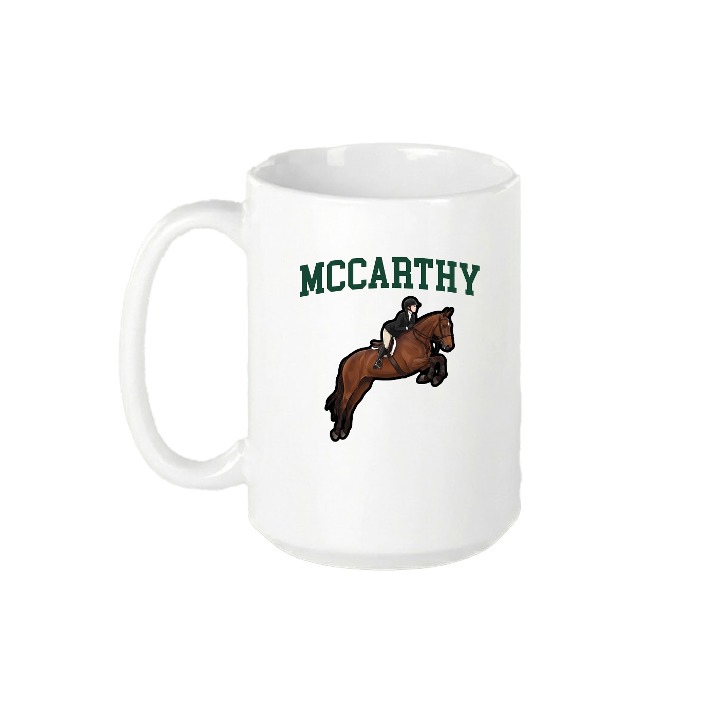 15oz Coffee Mug — Shirsey in White