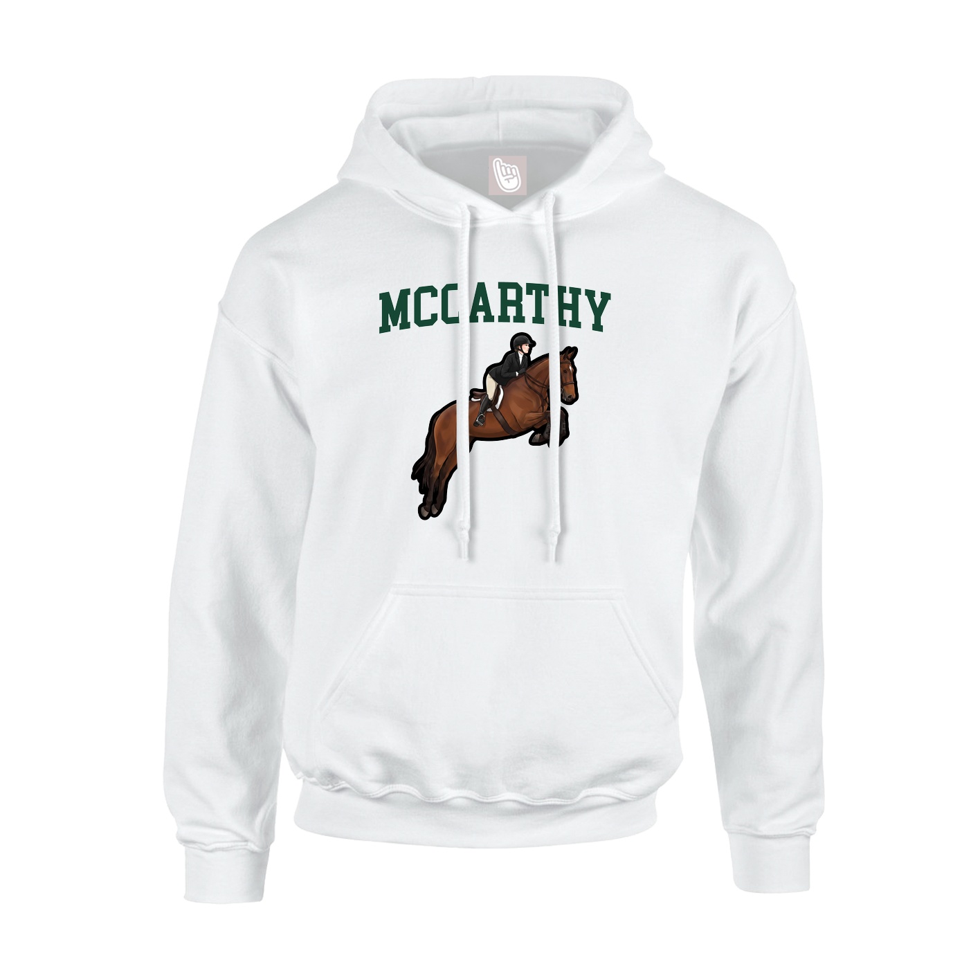 Youth Hoodie — Shirsey in White