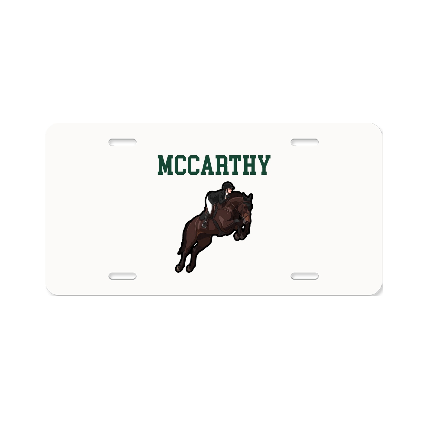 License Plate — Shirsey in Classic
