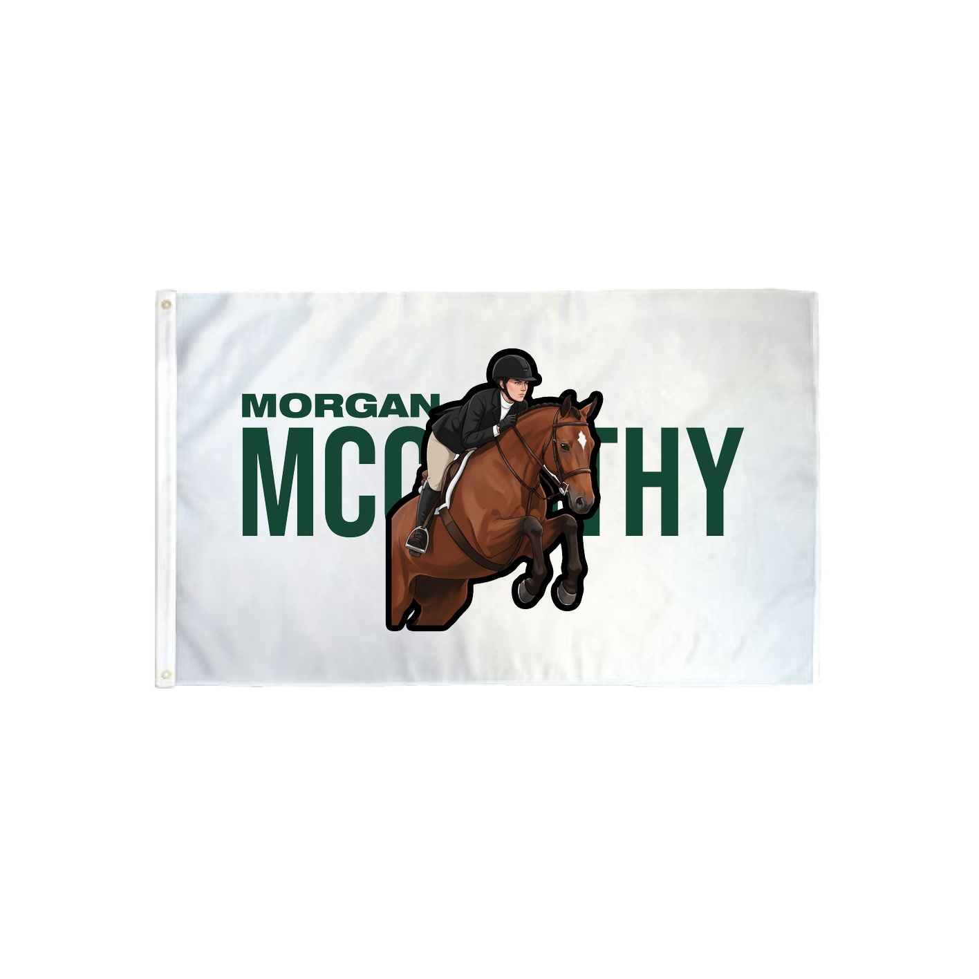 3x5 Flag — Player Name in Classic