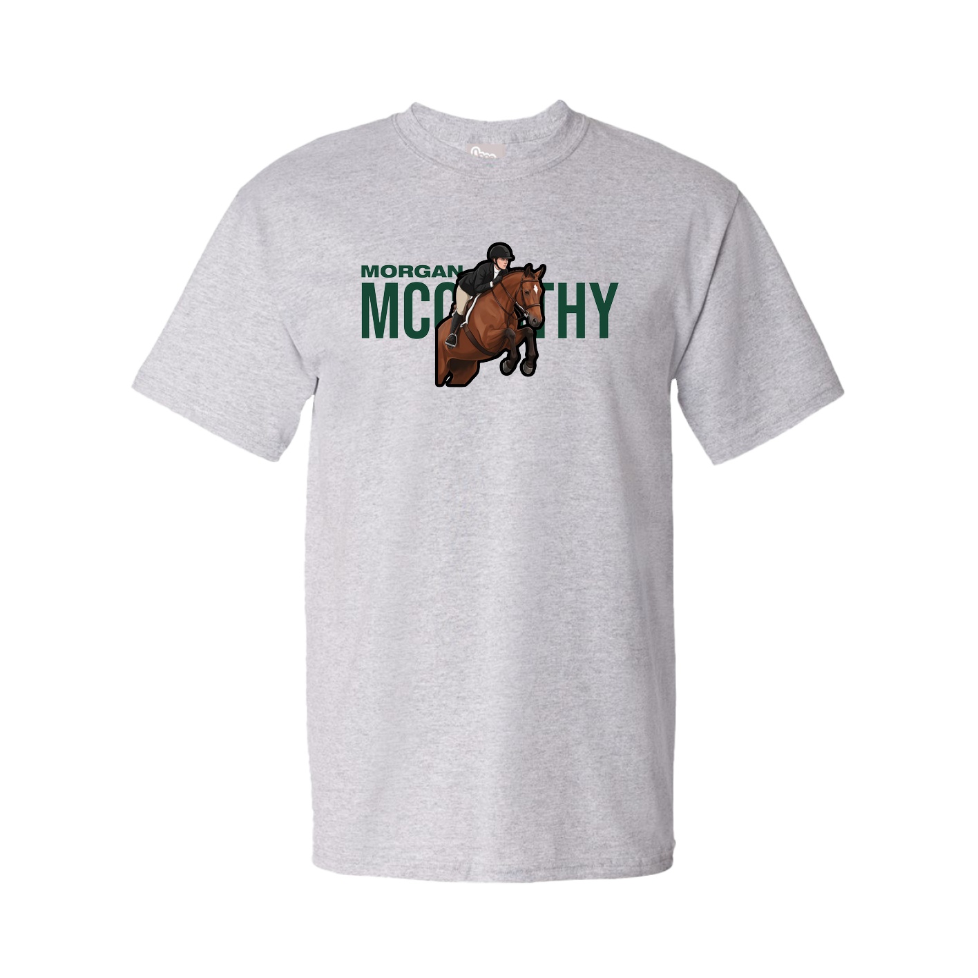 Youth Tee — Player Name in Grey