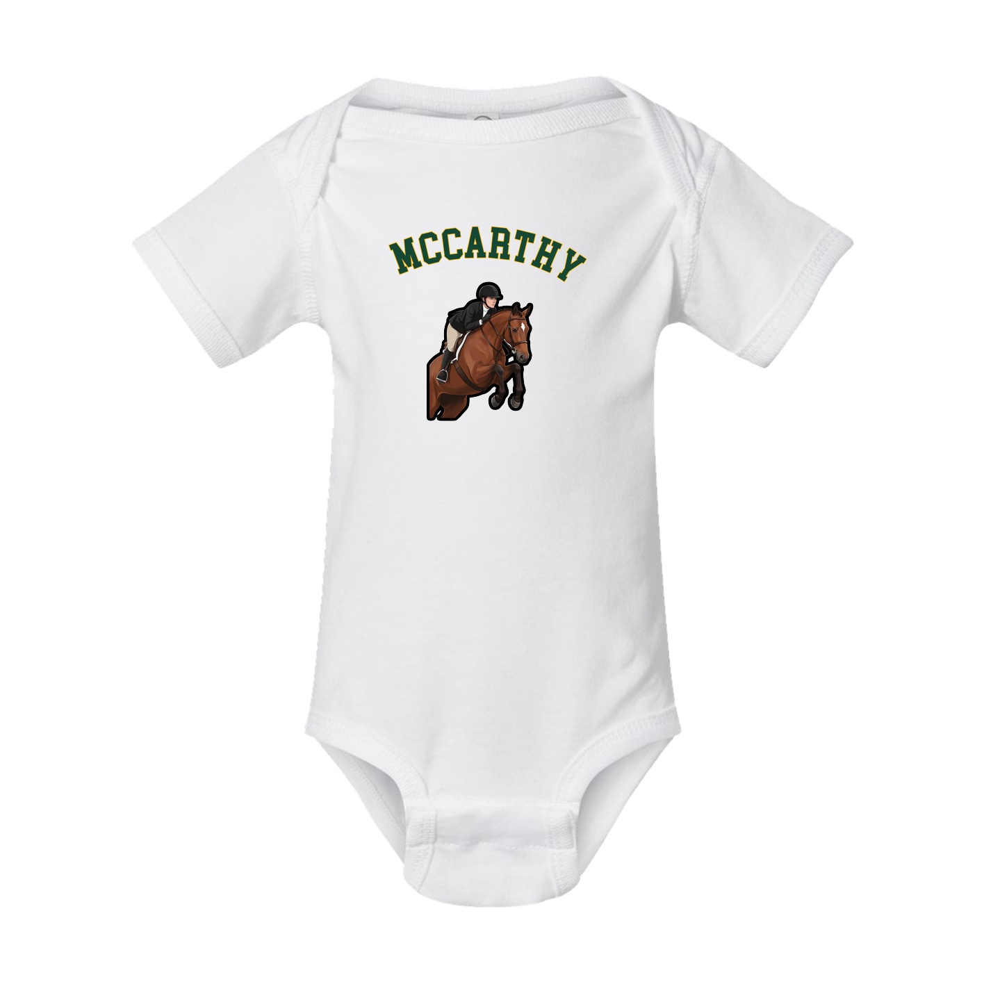 Baby Onesie — Shirsey Arch in White