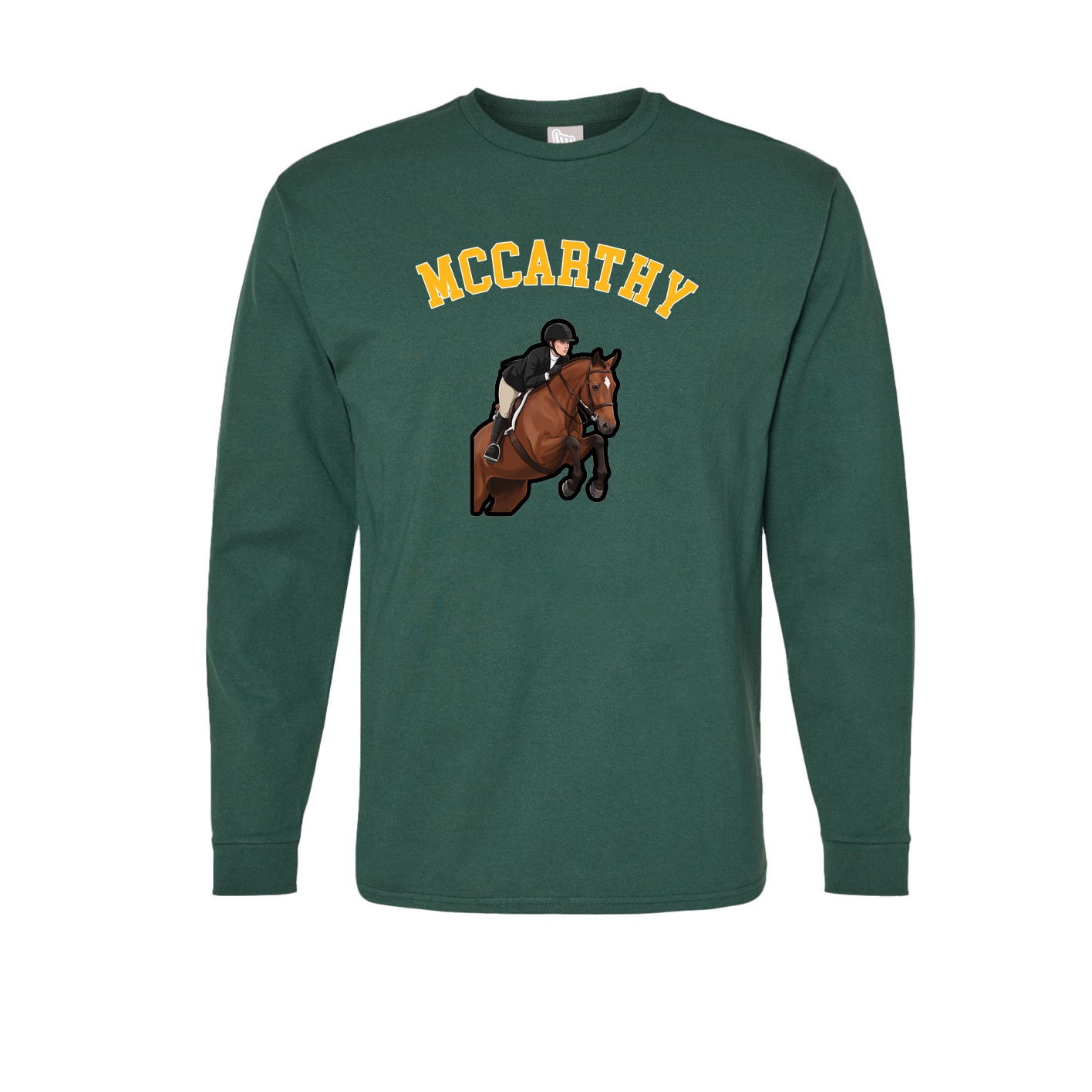 Long Sleeve Tee — Shirsey Arch in Green