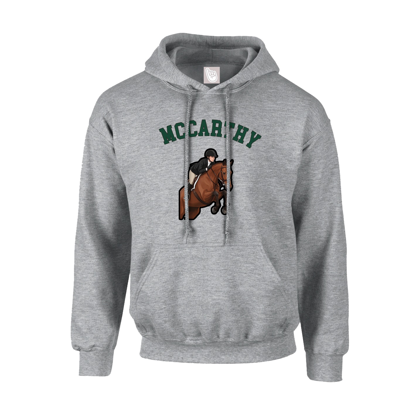 Hoodie — Shirsey Arch in Grey