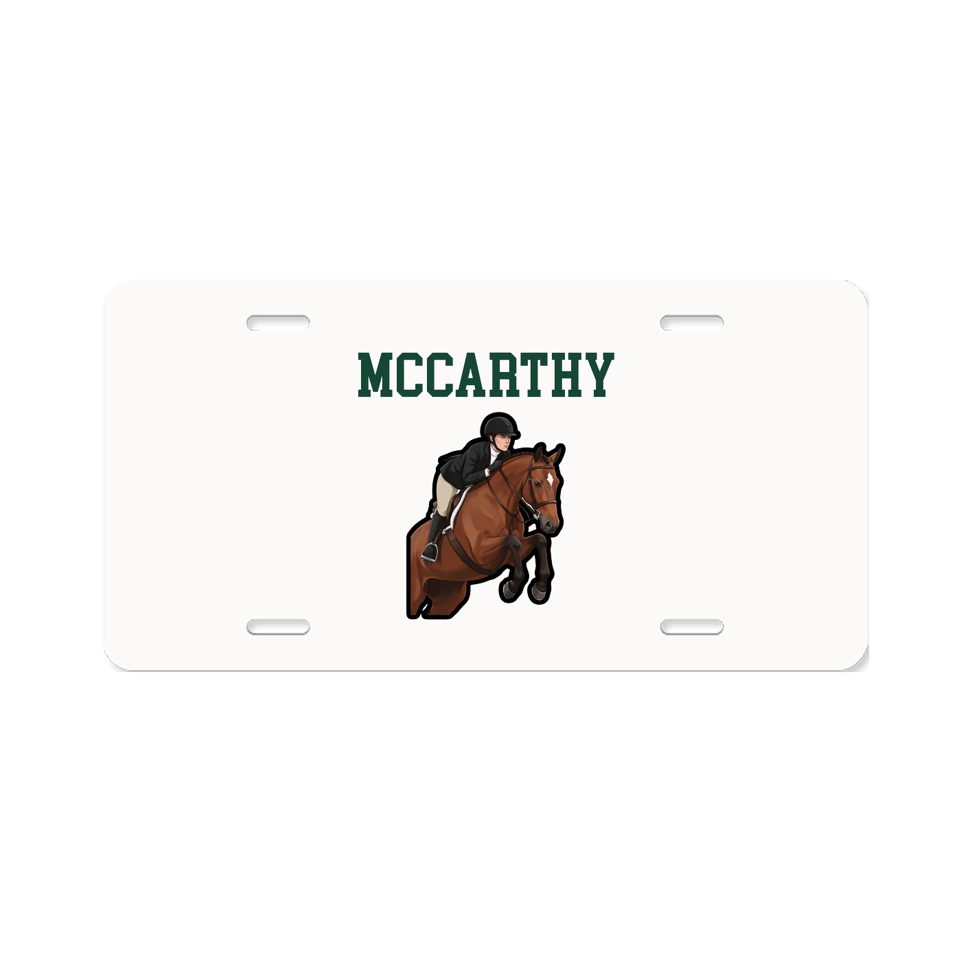 License Plate — Shirsey in Classic
