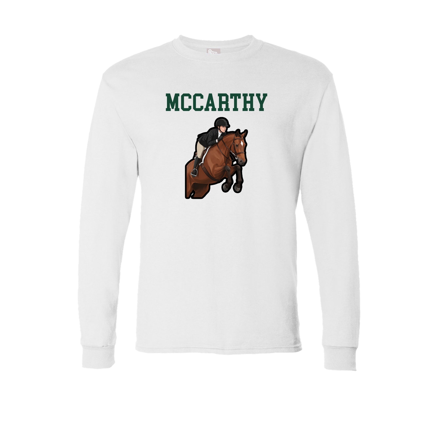 Long Sleeve Tee — Shirsey in White