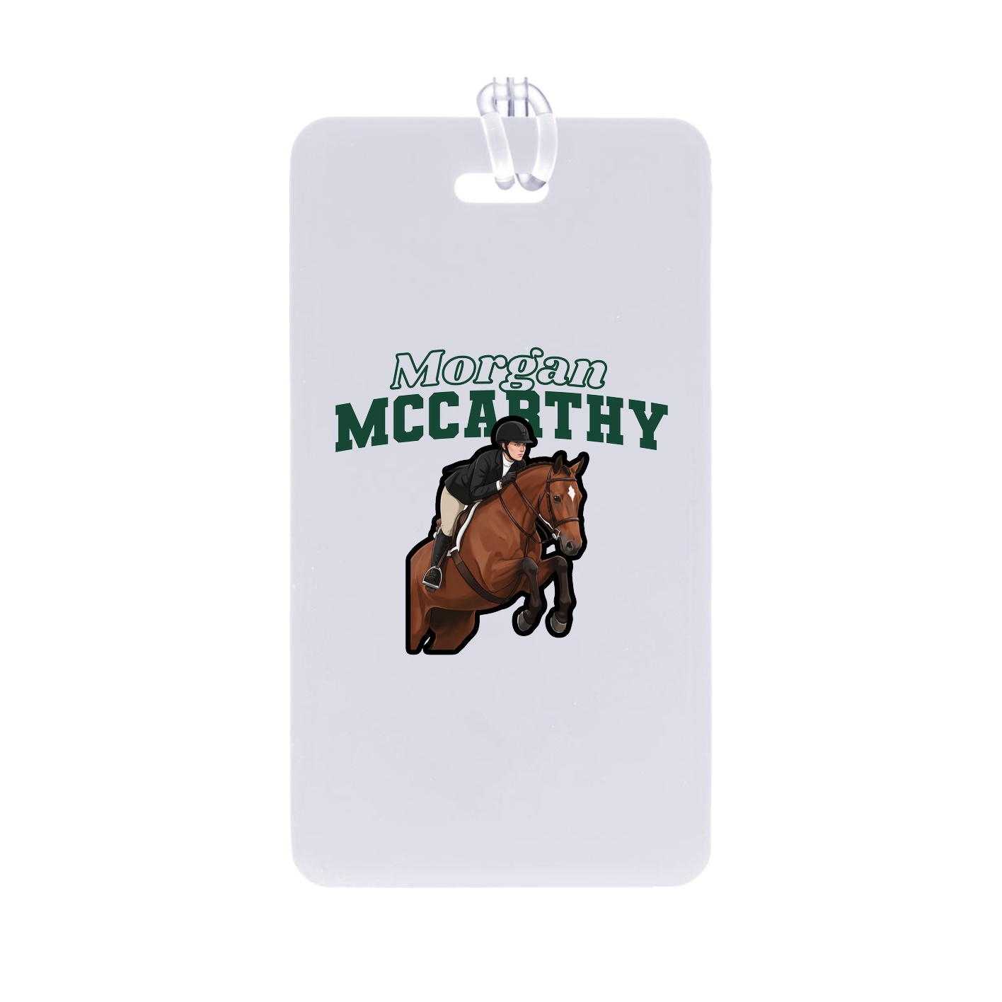 Bag Tag — Name Arch in Classic