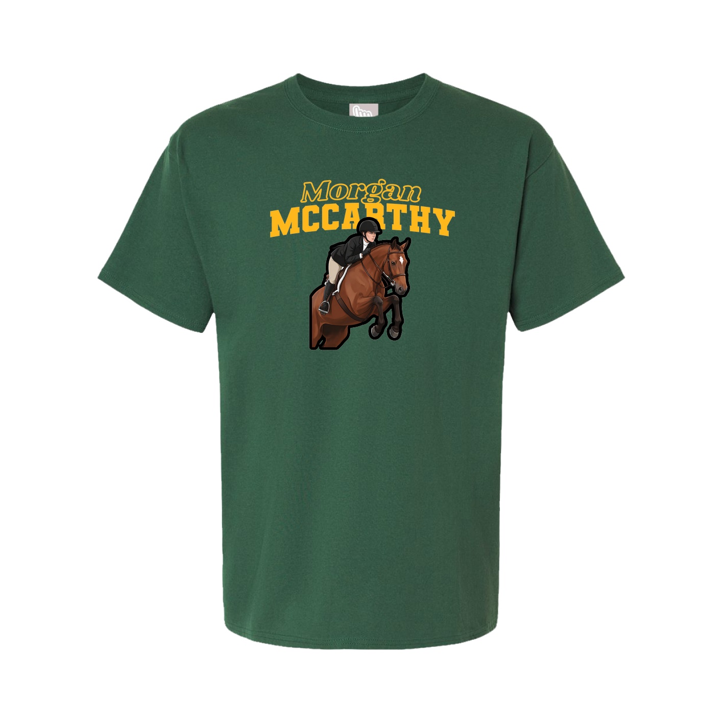 Tee — Name Arch in Green