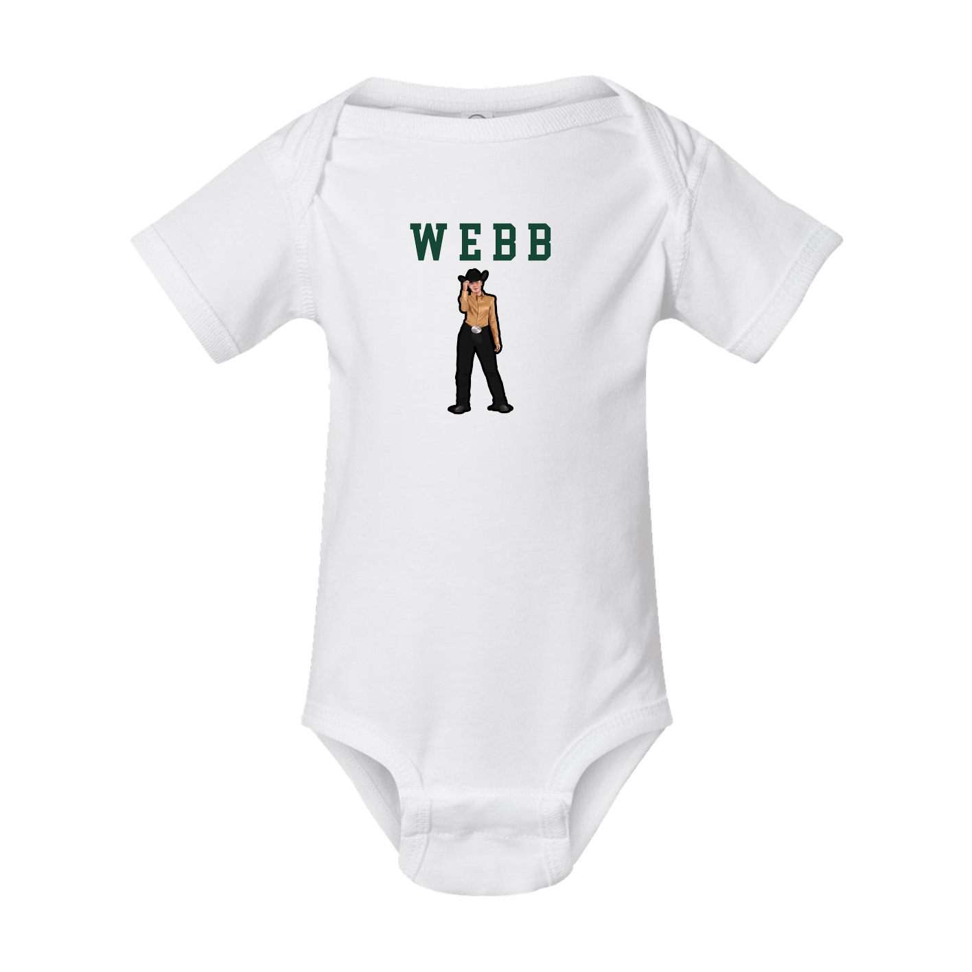 Baby Onesie — Shirsey in White