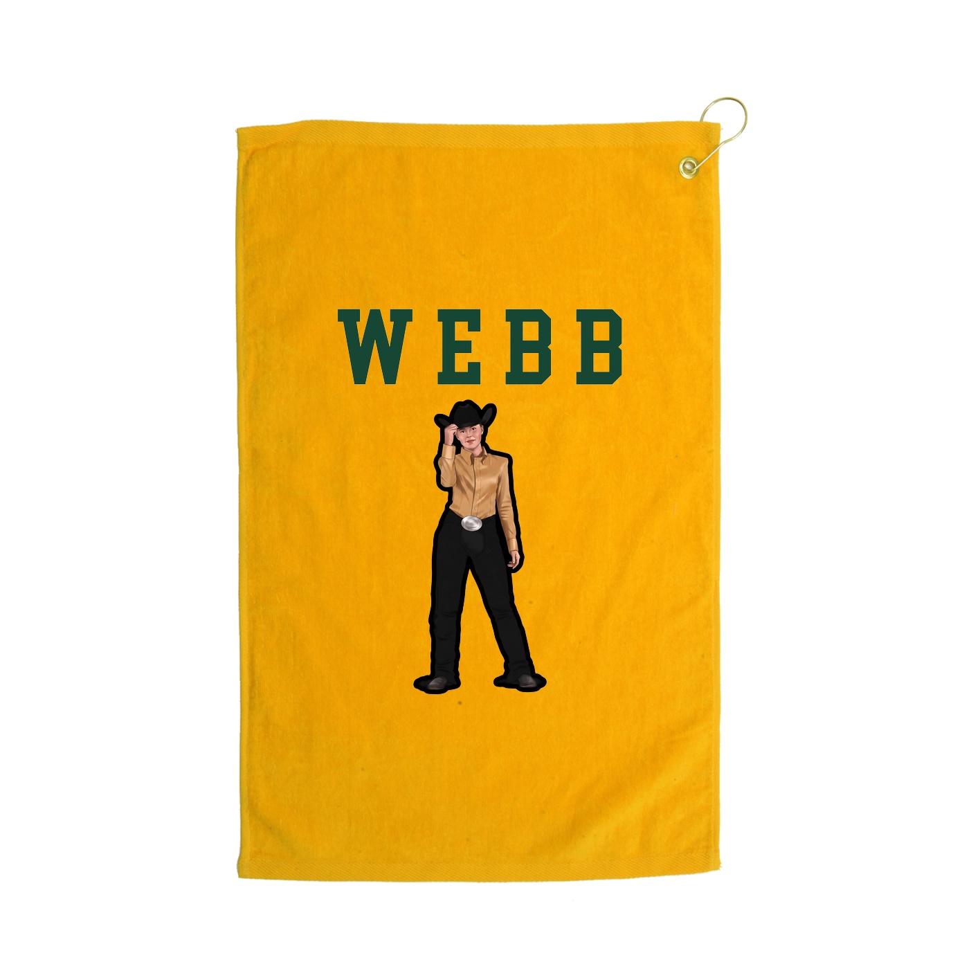 Golf Towel — Shirsey in Gold