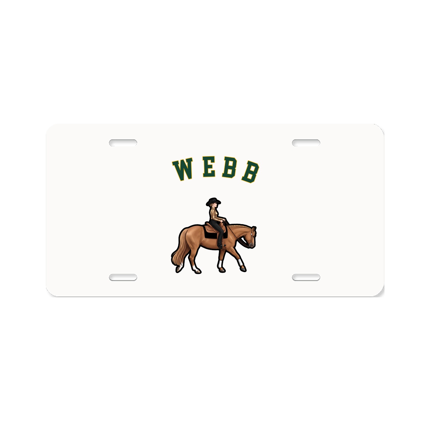 License Plate — Shirsey Arch in Classic