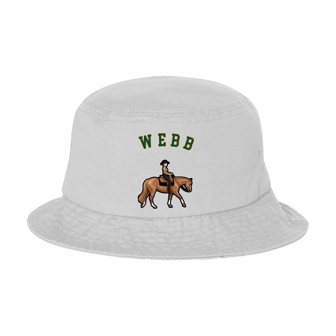 Bucket Cap — Shirsey Arch in White