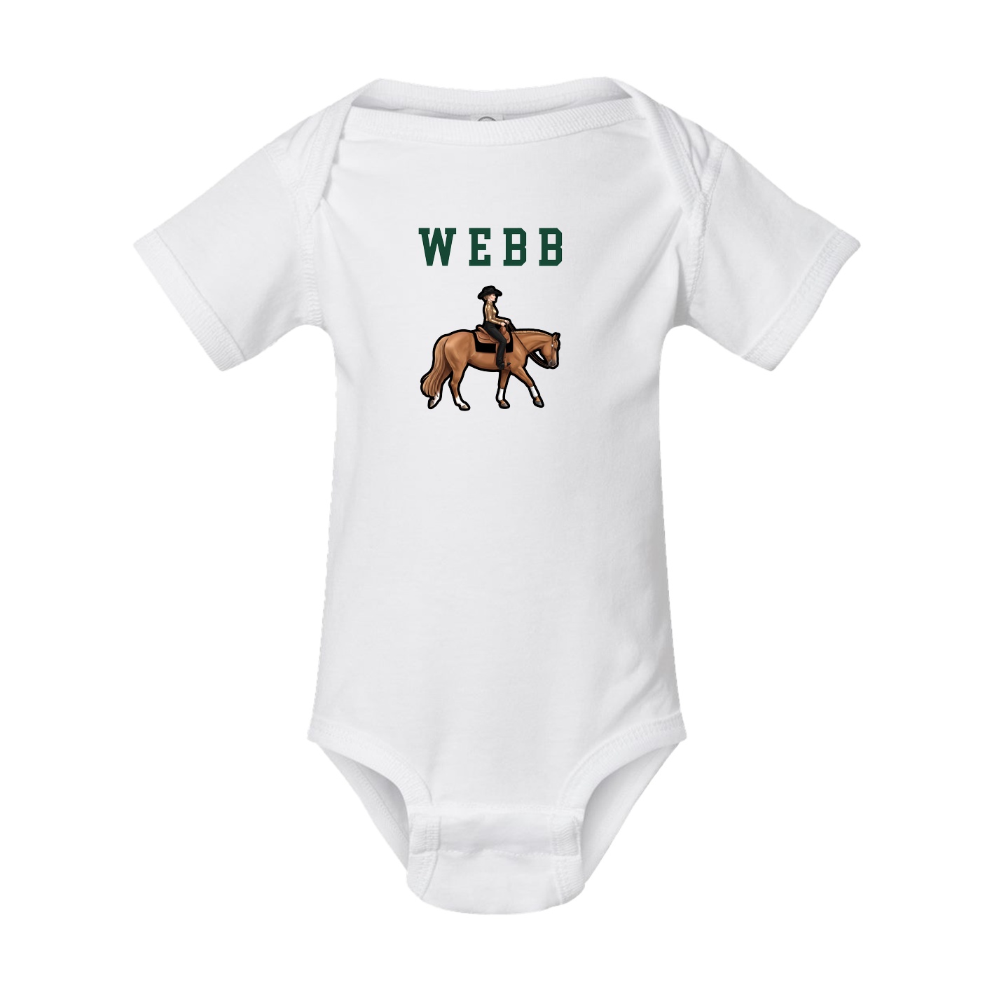 Baby Onesie — Shirsey in White