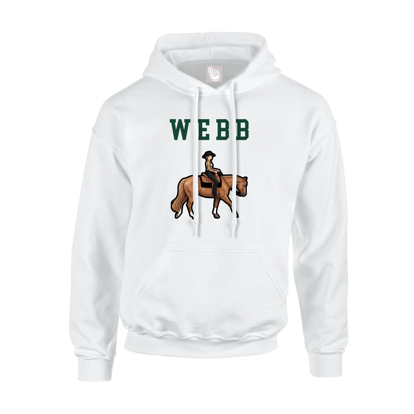 Youth Hoodie — Shirsey in White