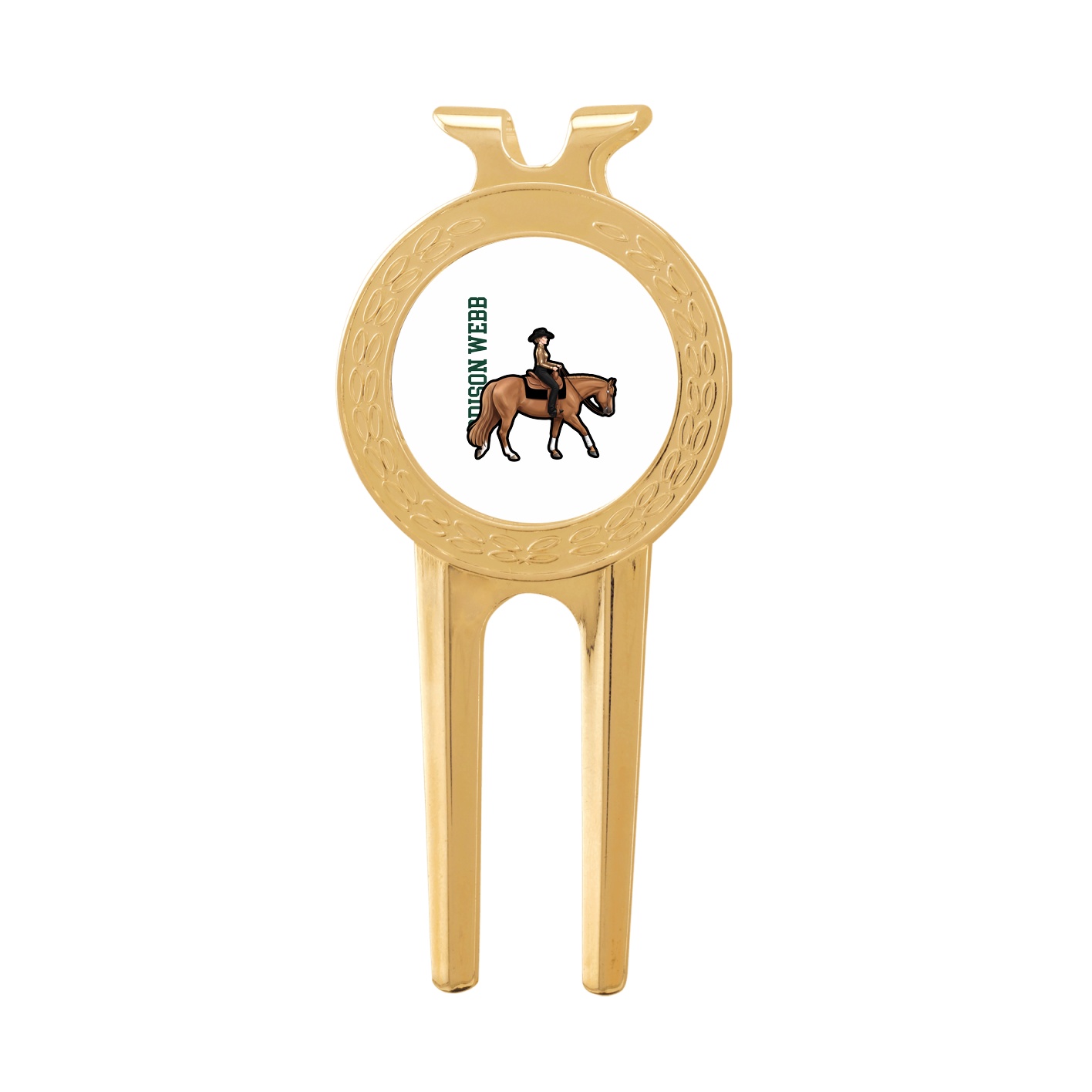 Divot Tool with Ball Marker — Name Vertical in Classic