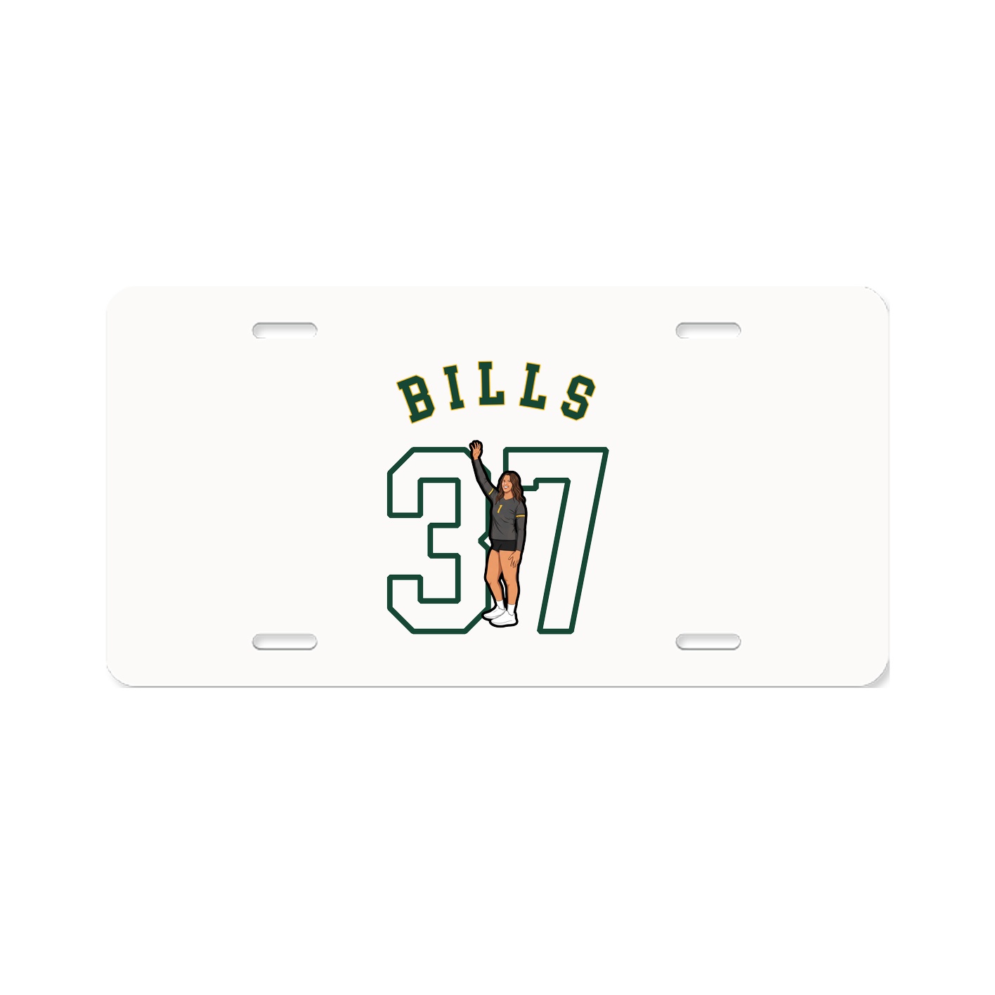 License Plate — Shirsey Arch in Classic