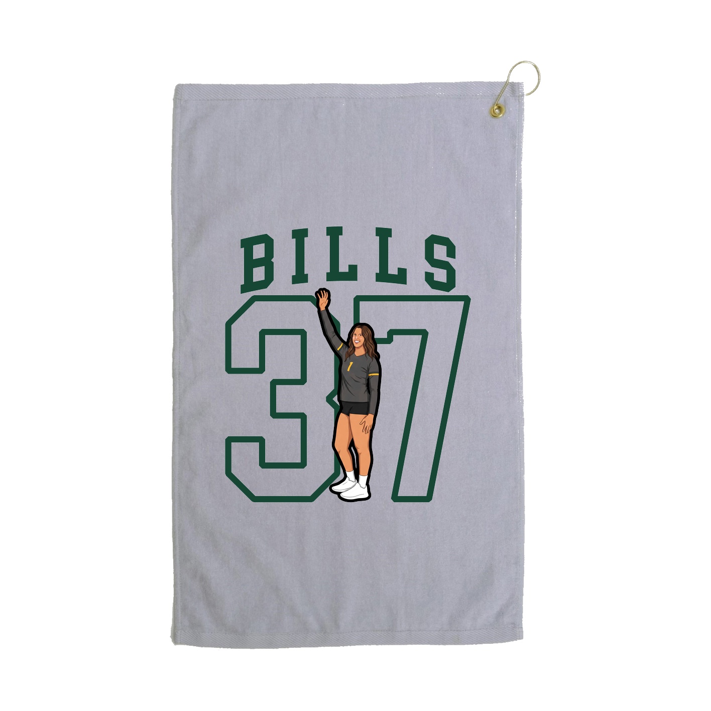 Golf Towel — Shirsey in Grey