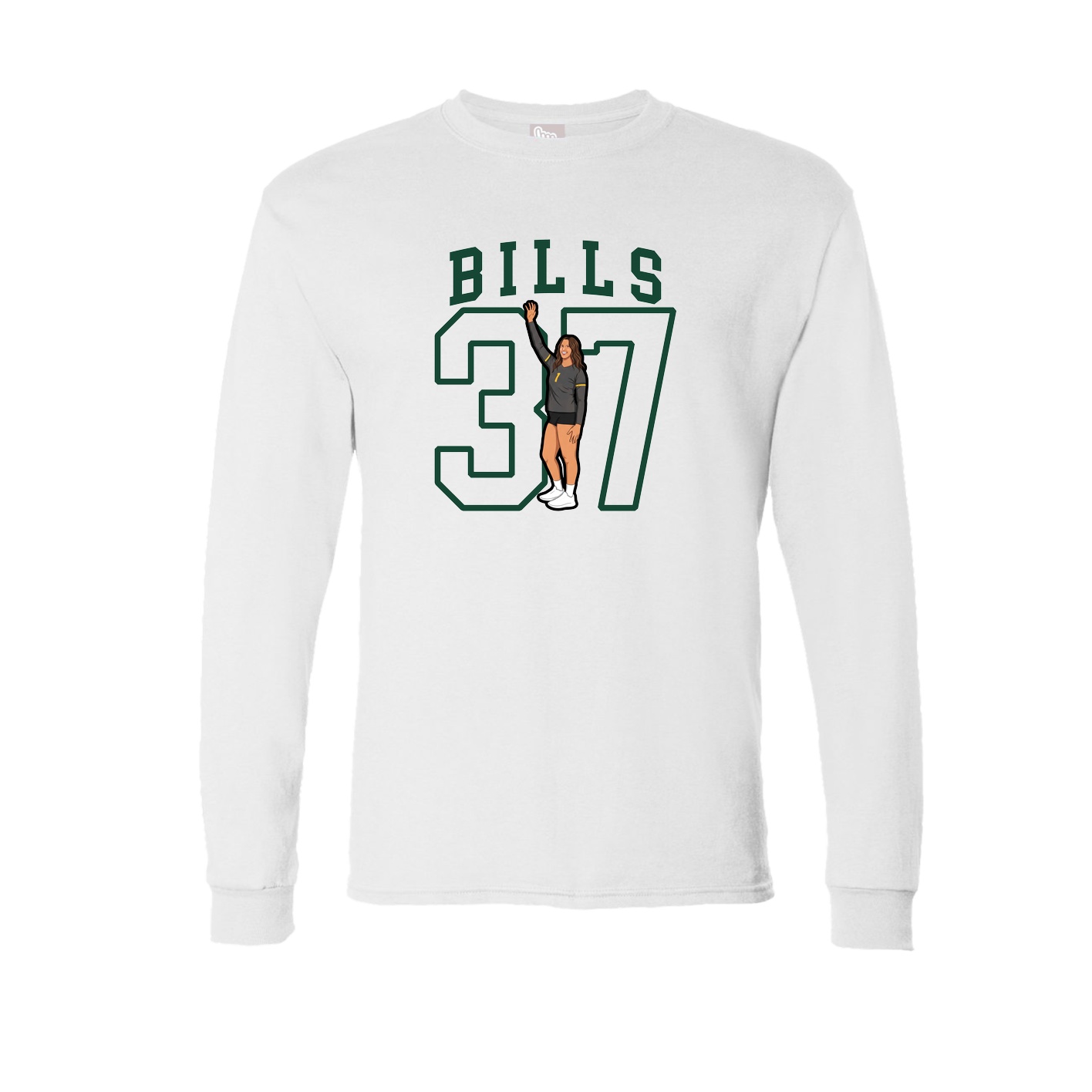 Long Sleeve Tee — Shirsey in White