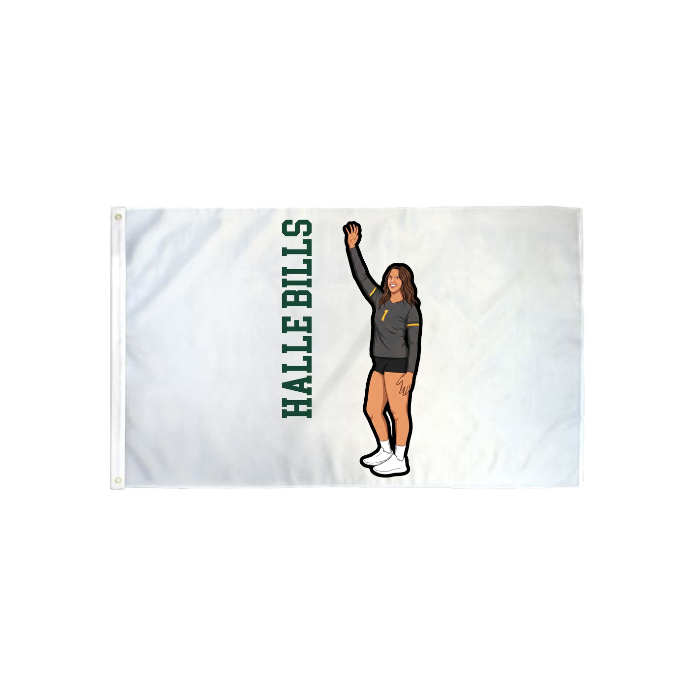 3x5 Flag — Name Vertical in Classic