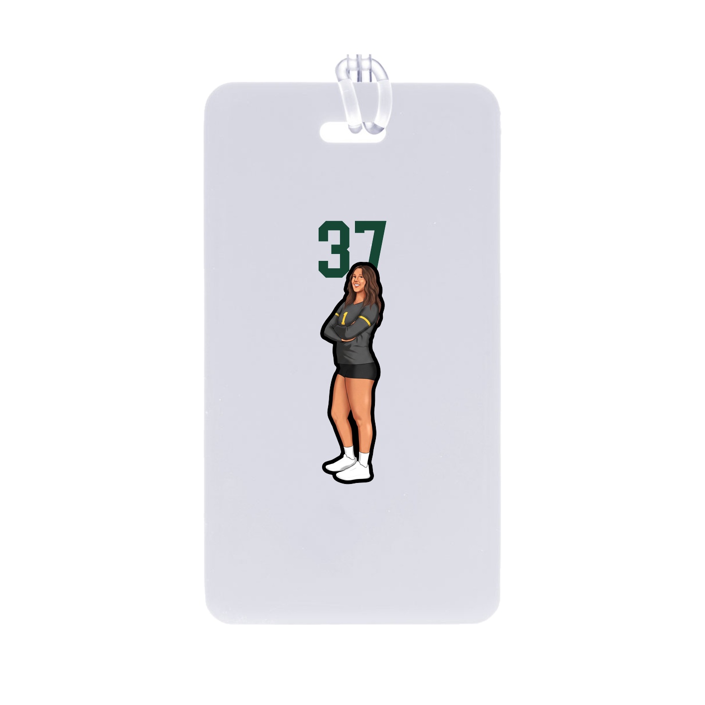 Bag Tag — Number Top in Classic