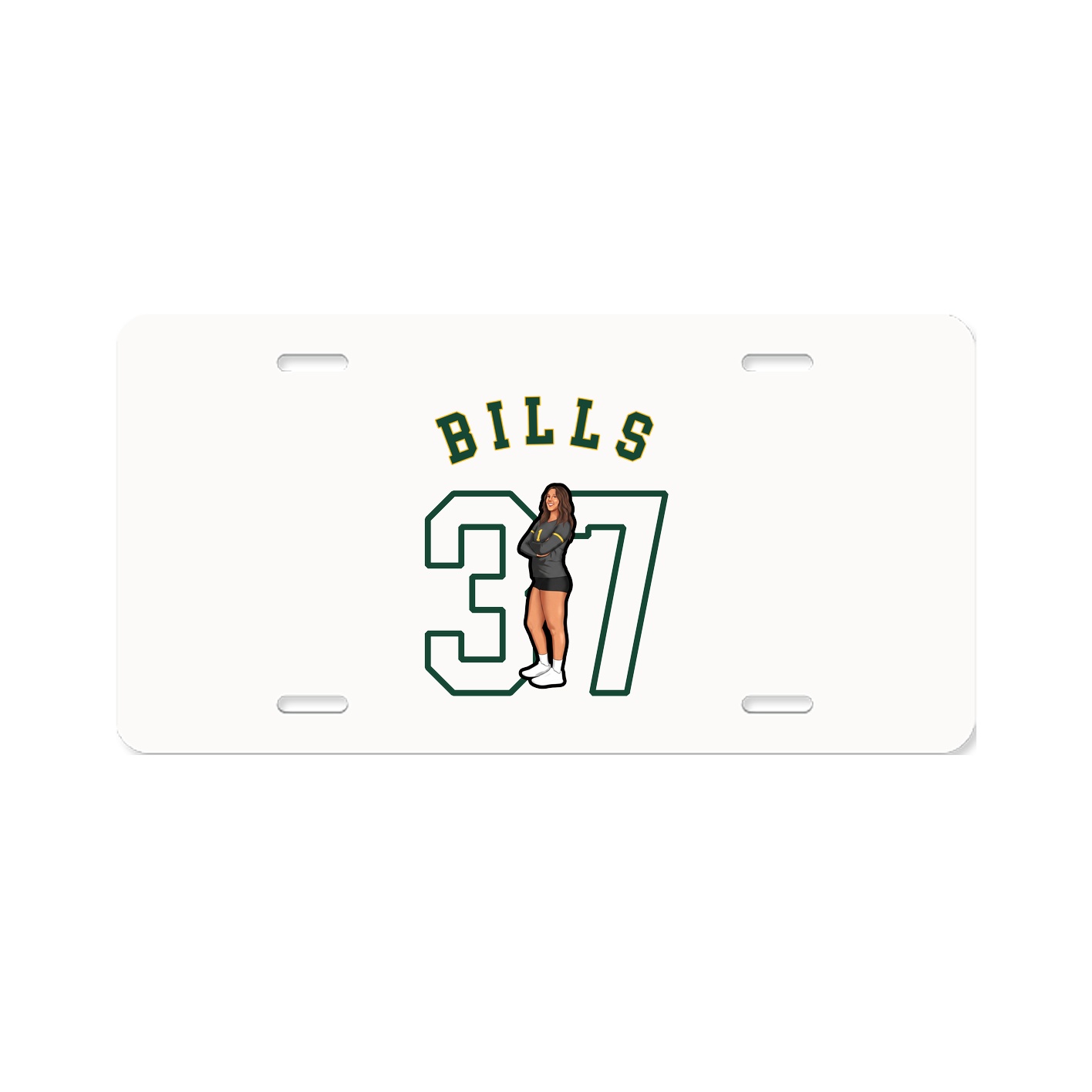 License Plate — Shirsey Arch in Classic