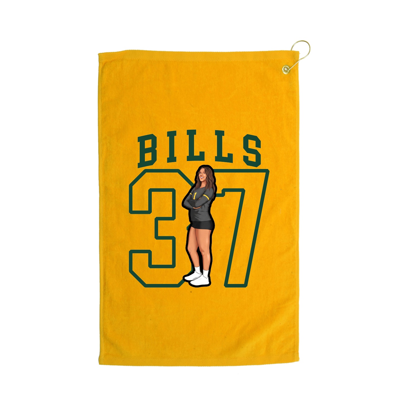 Golf Towel — Shirsey in Gold