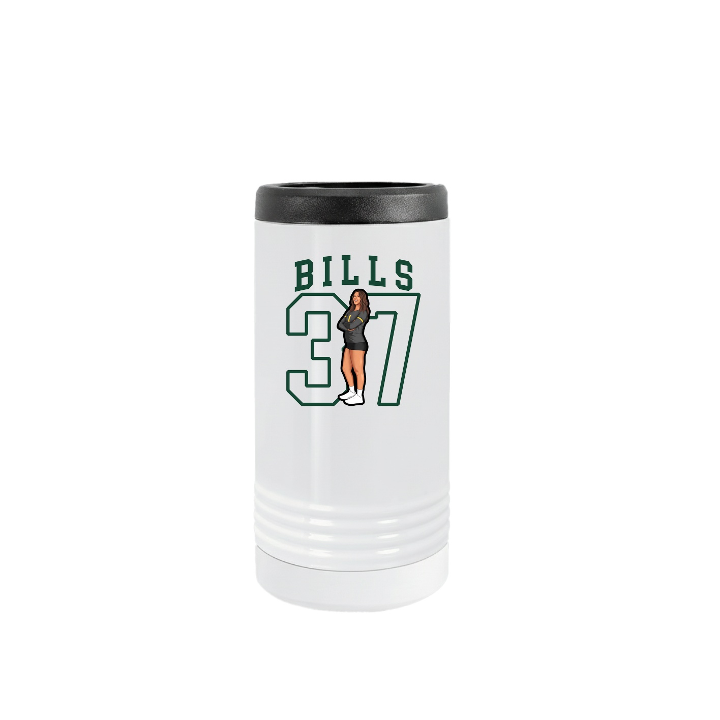 Slim Beverage Holder — Shirsey in White