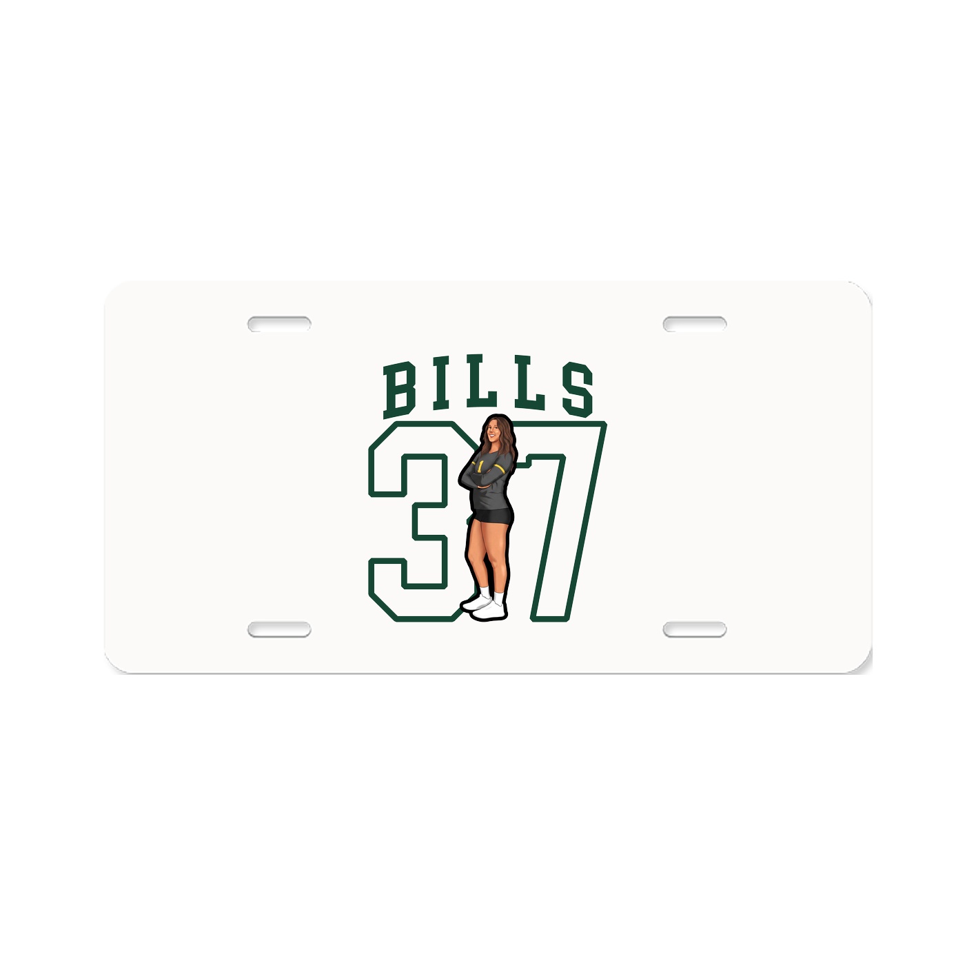 License Plate — Shirsey in Classic