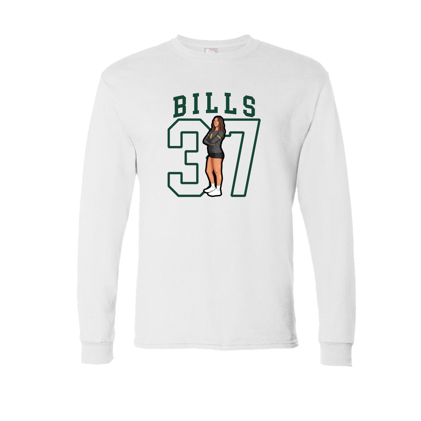 Long Sleeve Tee — Shirsey in White