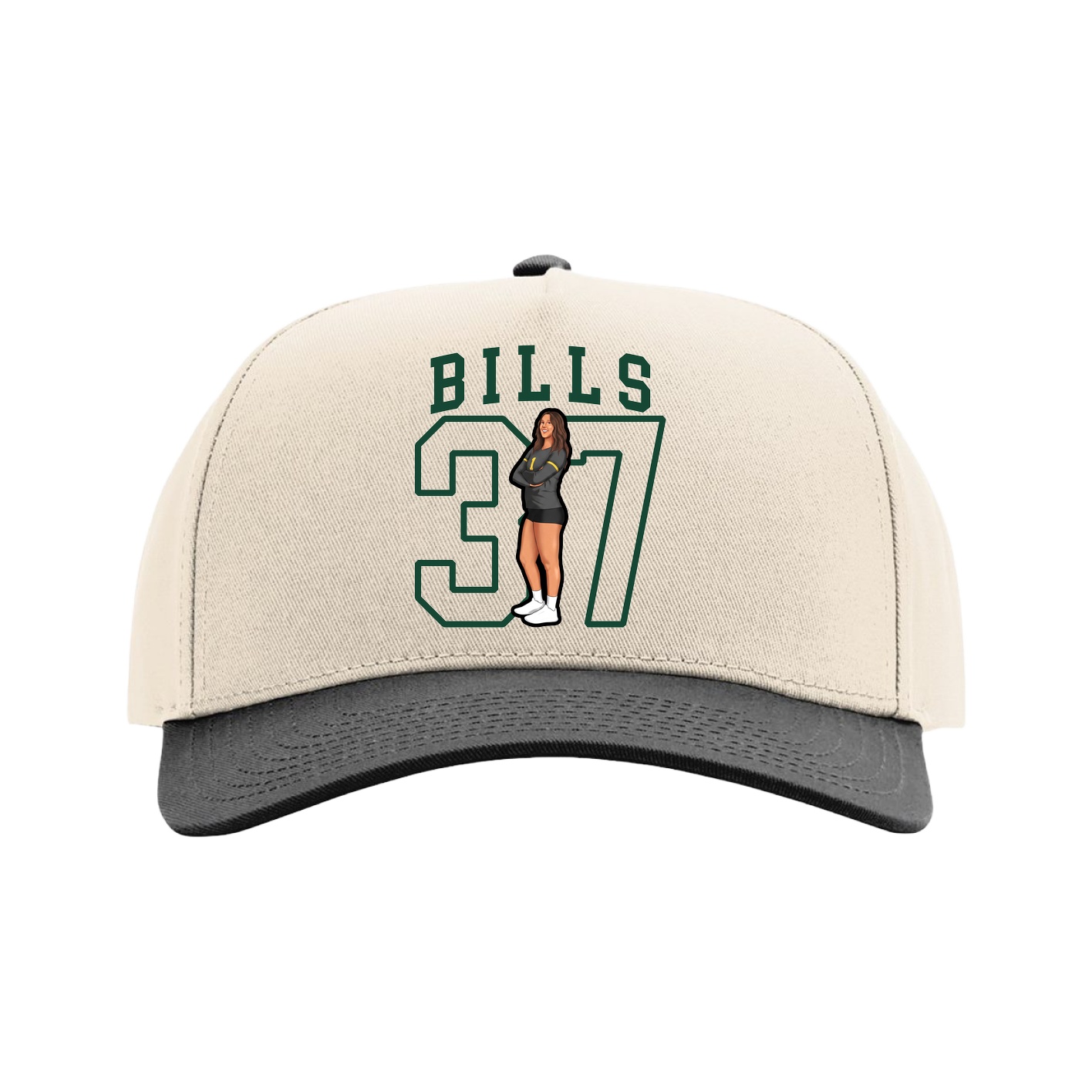 Full Fabric Five-Panel Champ Cap