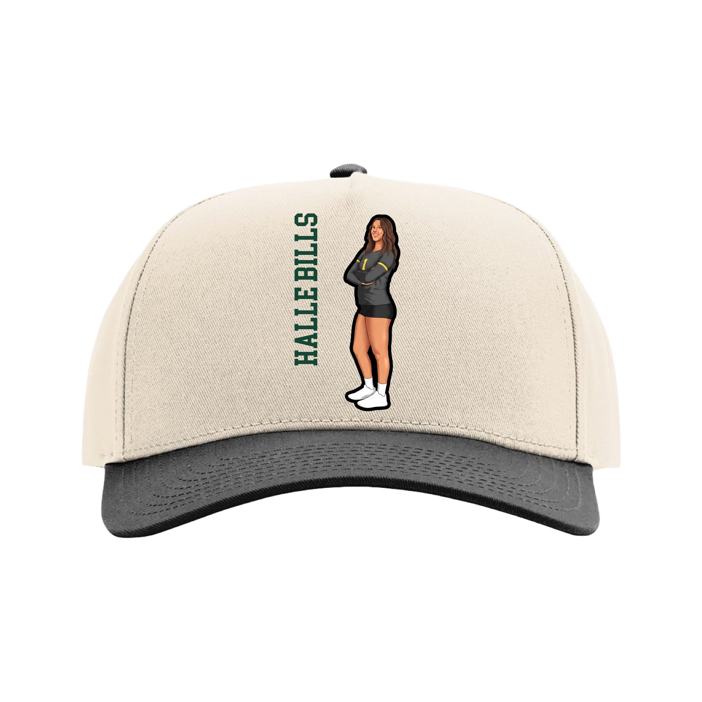Full Fabric Five-Panel Champ Cap