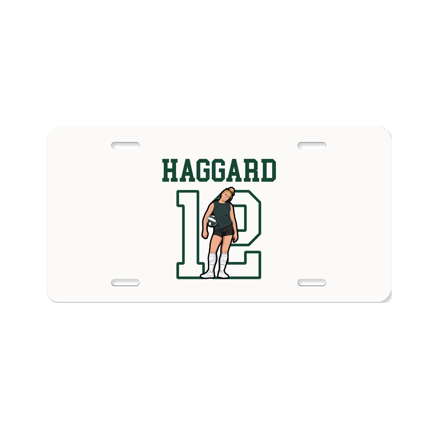 License Plate — Shirsey in Classic
