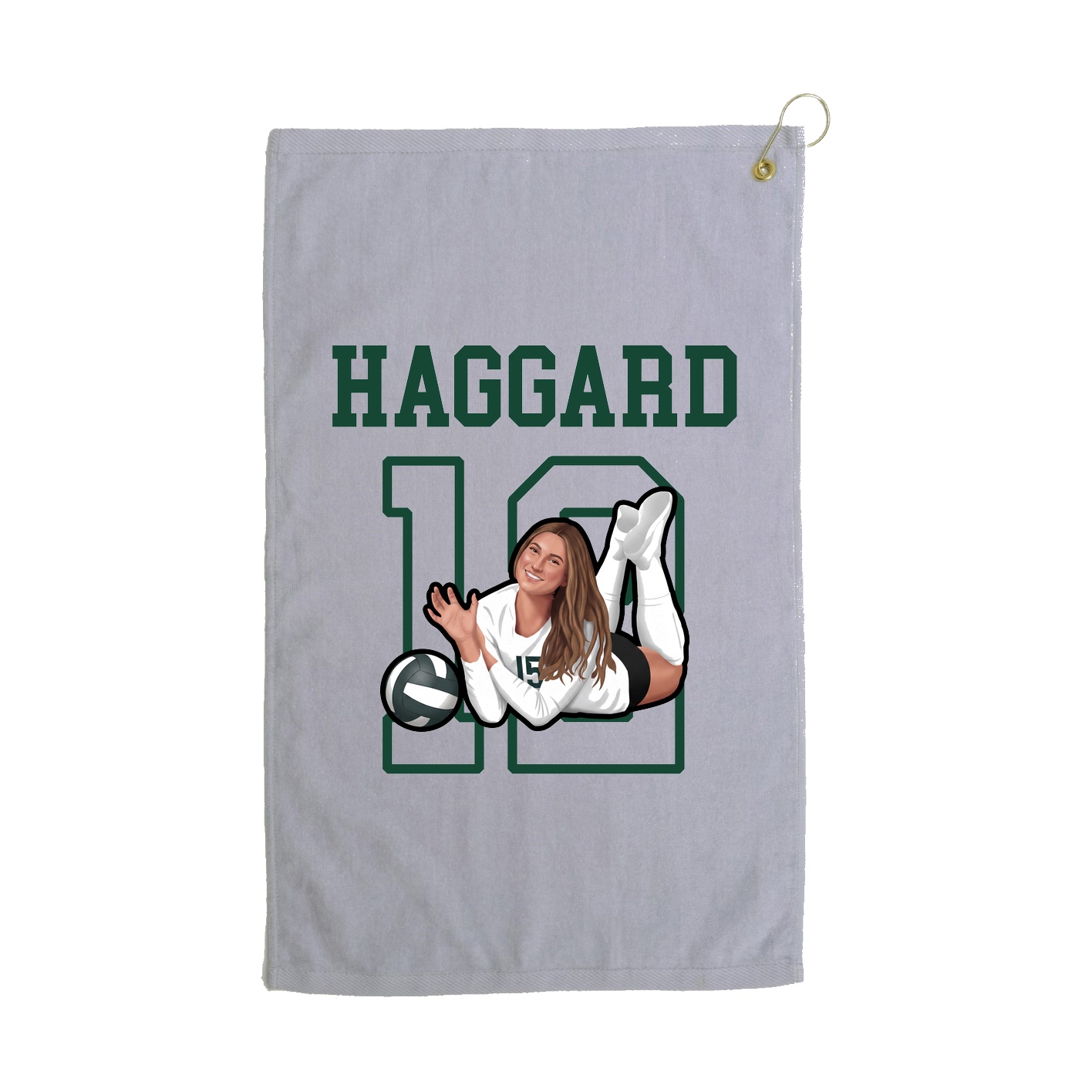 Golf Towel — Shirsey in Grey