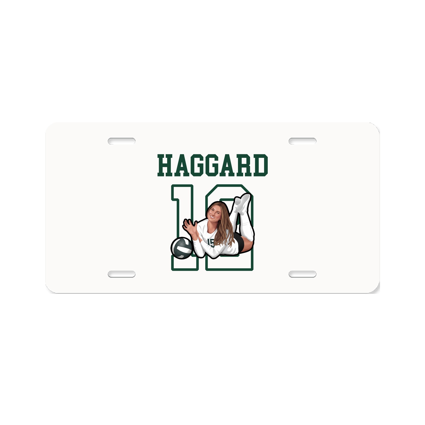 License Plate — Shirsey in Classic