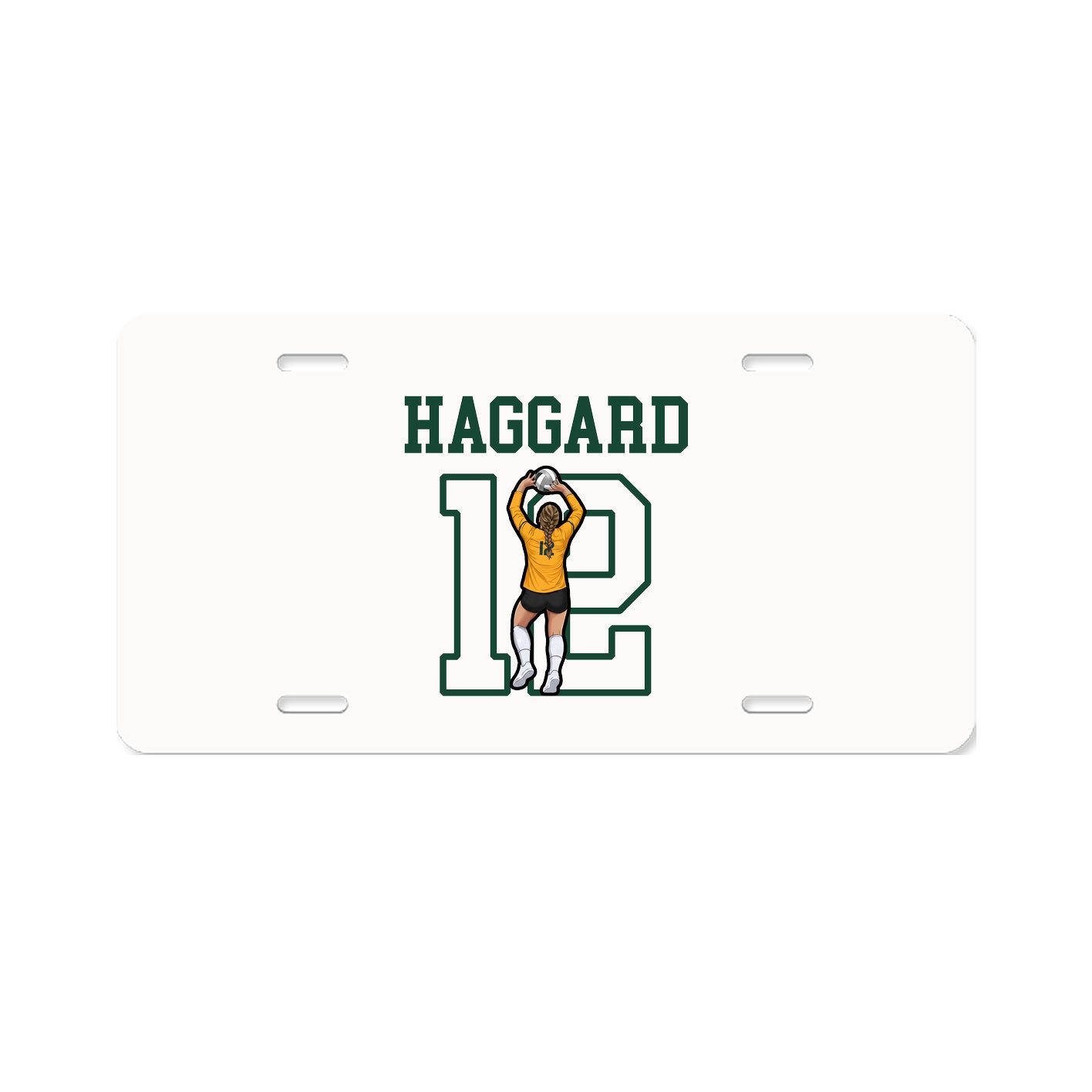 License Plate — Shirsey in Classic