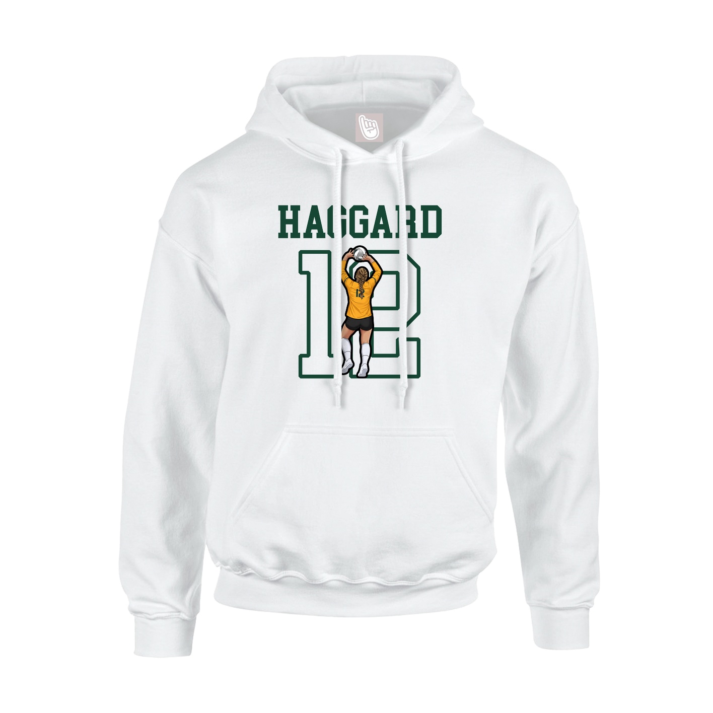 Youth Hoodie — Shirsey in White