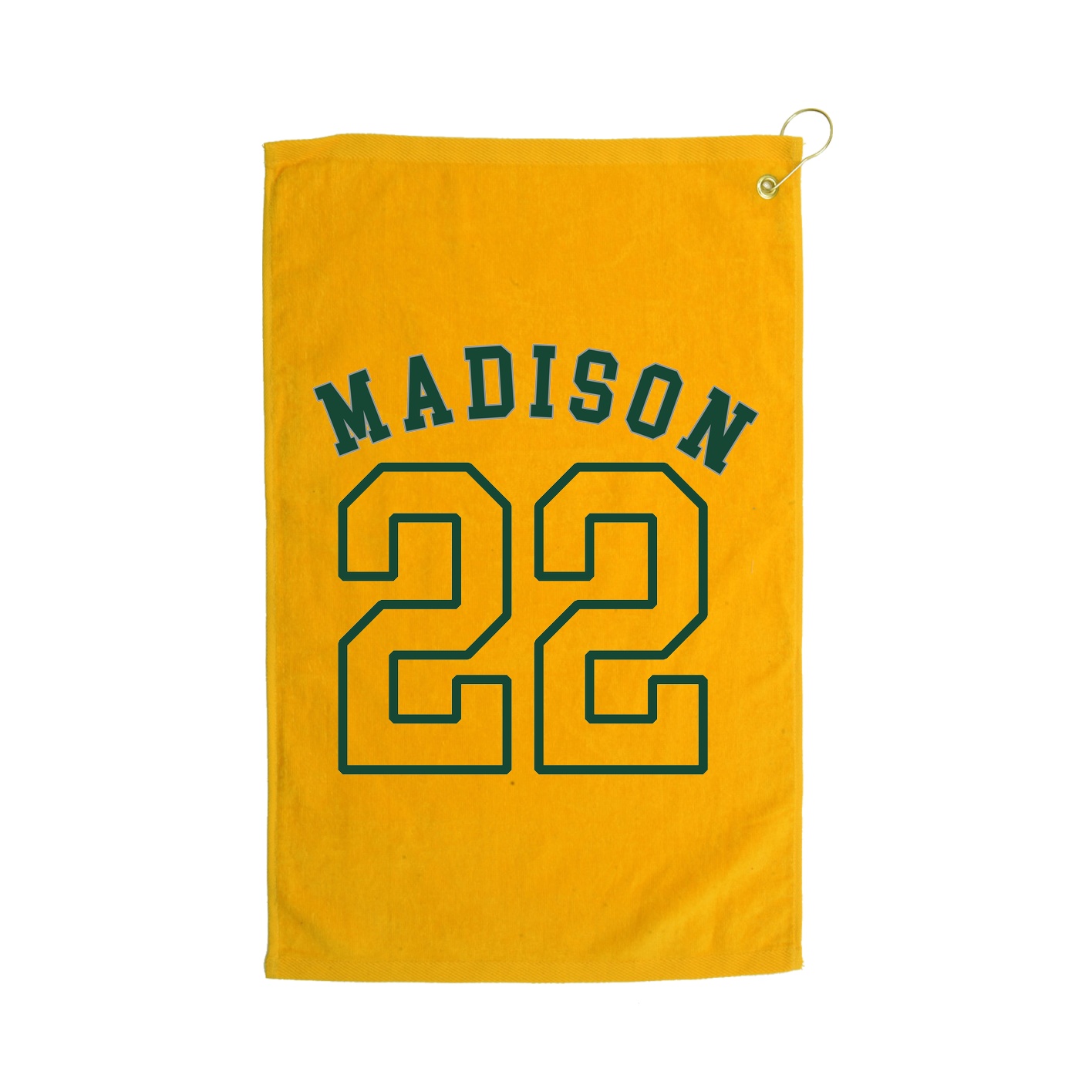 Golf Towel — Shirsey Arch in Gold