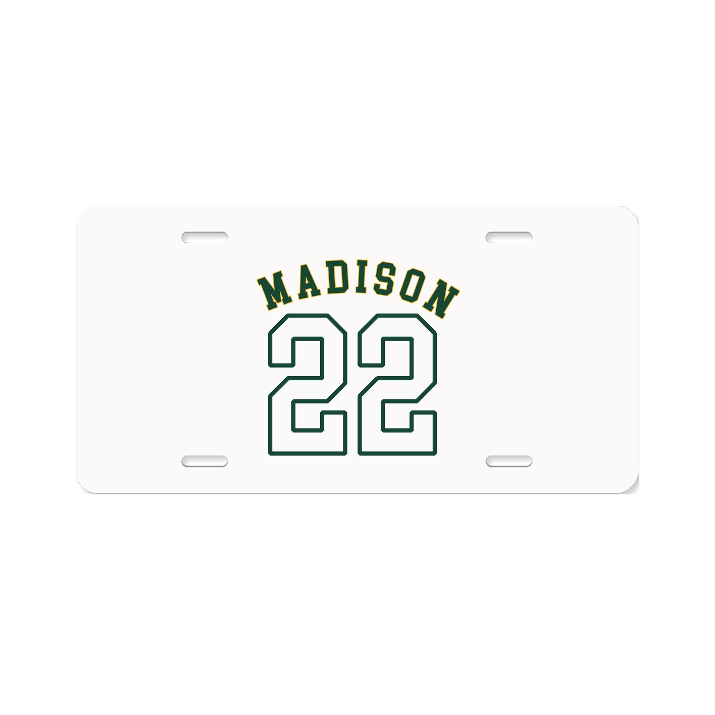 License Plate — Shirsey Arch in Classic