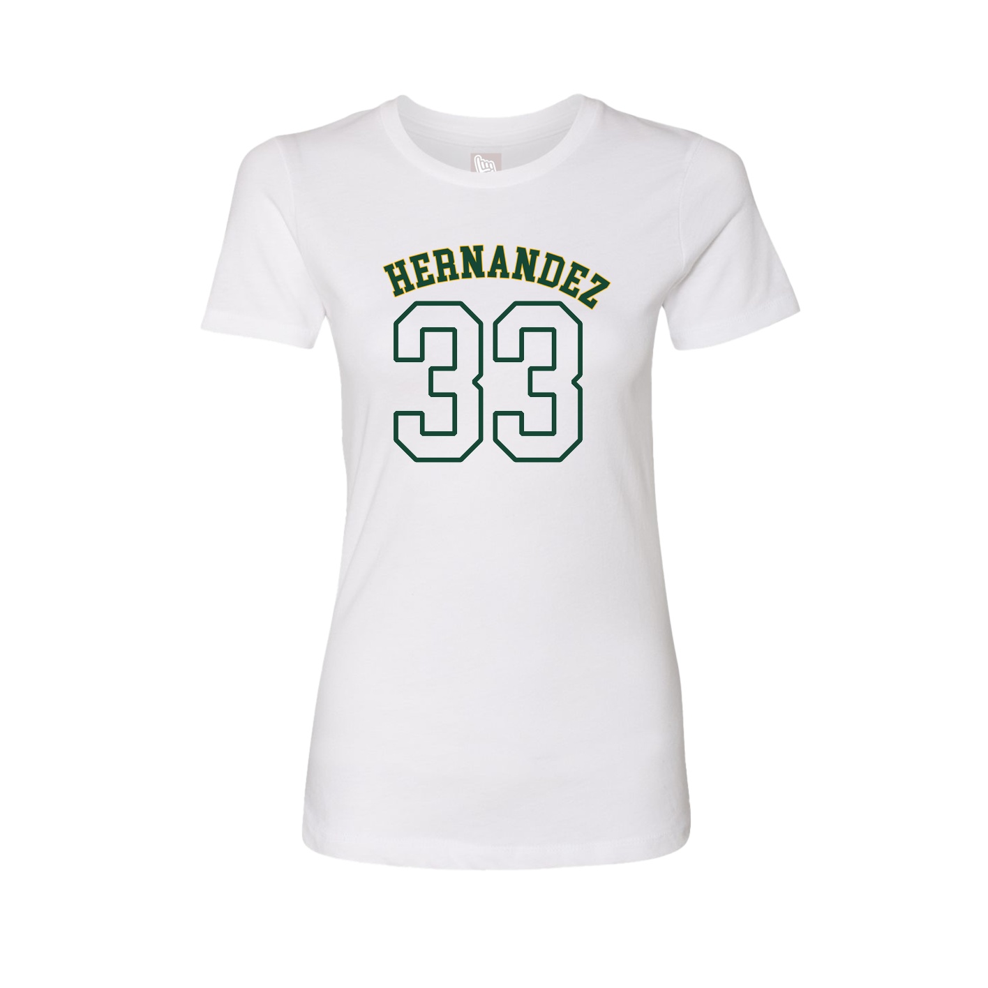 Womens Tee — Shirsey Arch in White