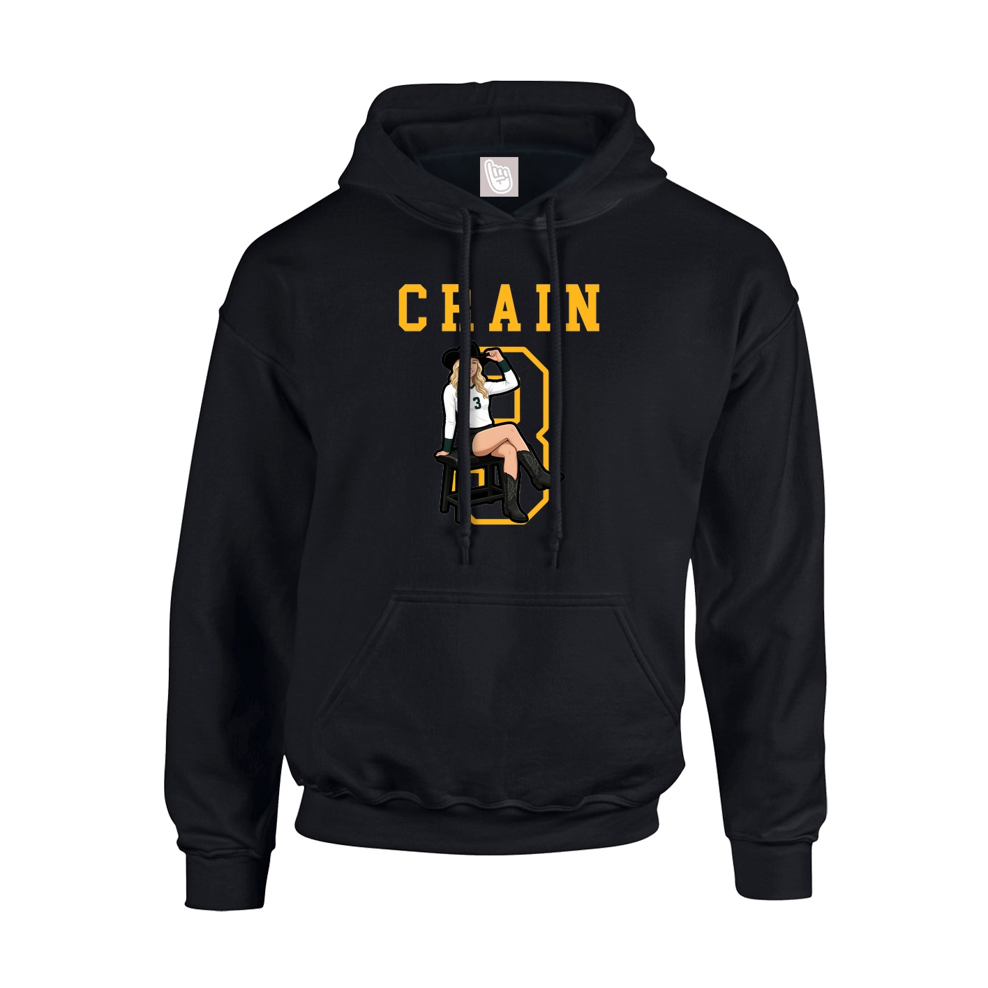 Youth Hoodie — Shirsey in Black