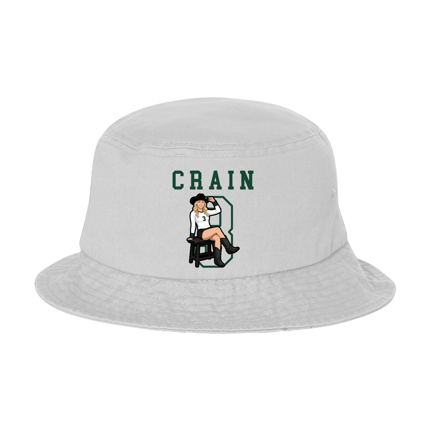 Bucket Cap — Shirsey in White